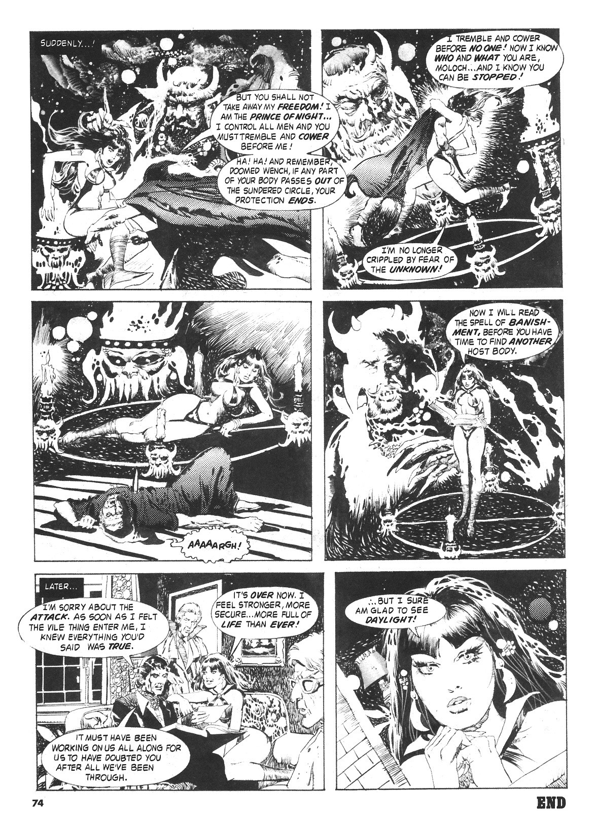 Read online Vampirella (1969) comic -  Issue #64 - 74