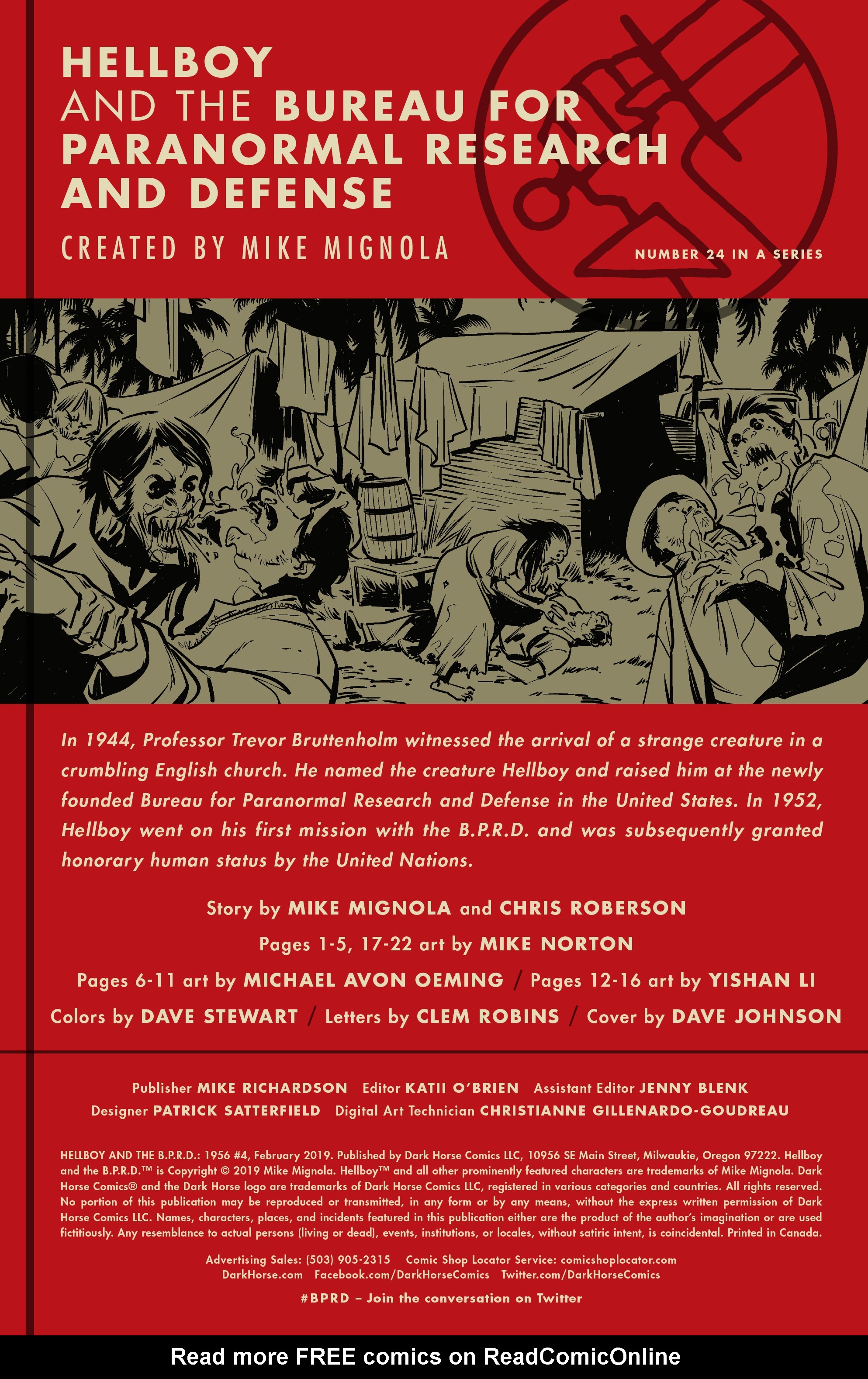 Read online Hellboy and the B.P.R.D. 1956 comic -  Issue #4 - 2