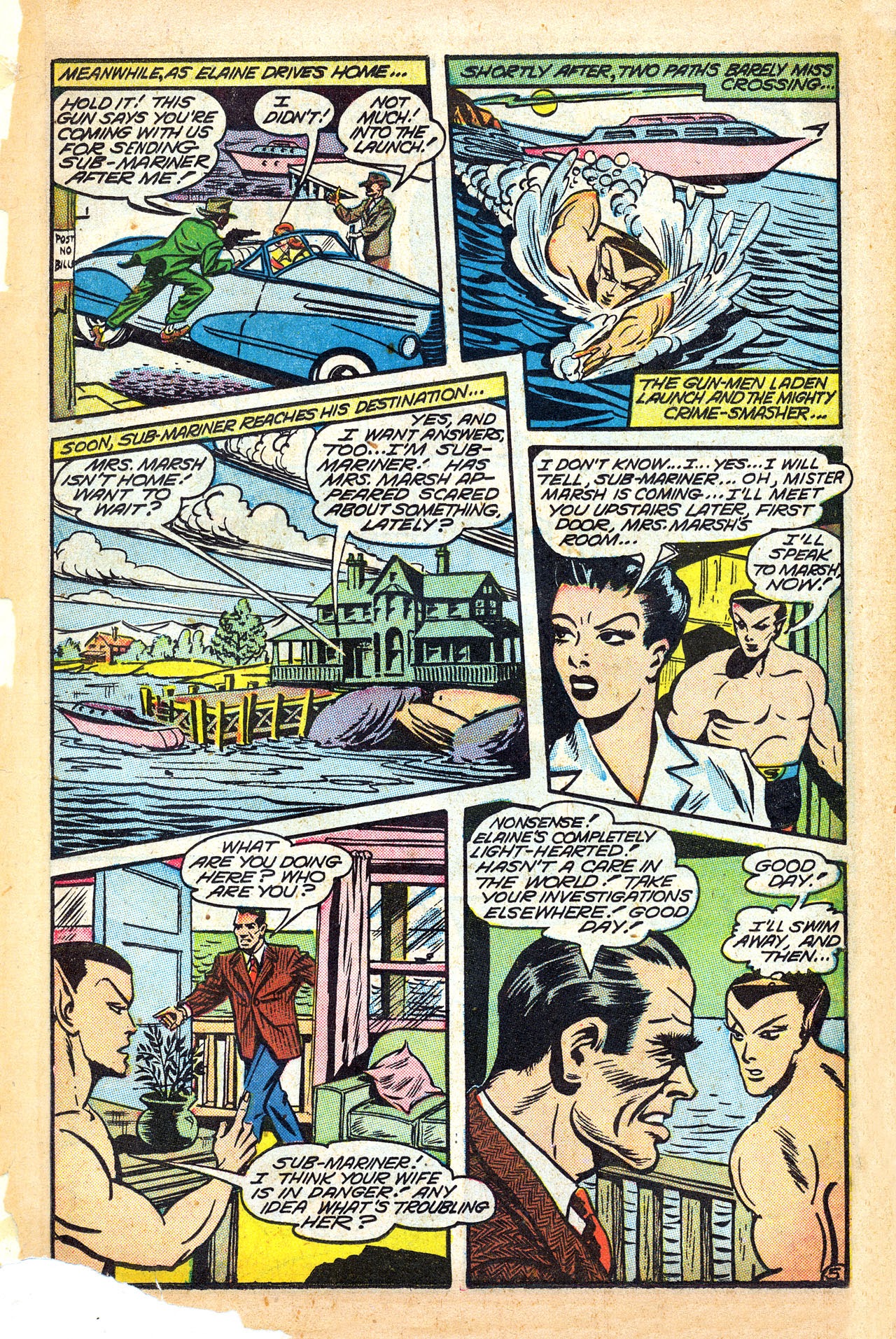 Read online Marvel Mystery Comics comic -  Issue #83 - 19