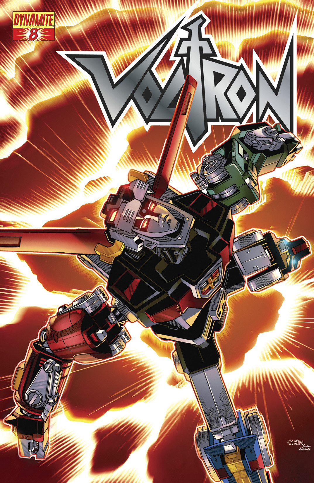 Read online Voltron comic -  Issue #8 - 1