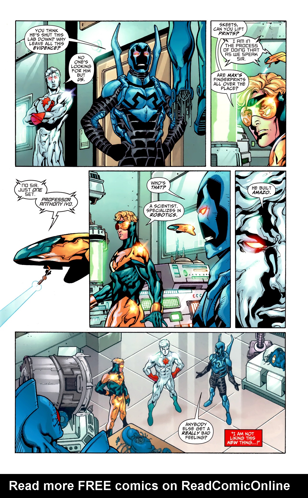 Read online Justice League: Generation Lost comic -  Issue #11 - 16