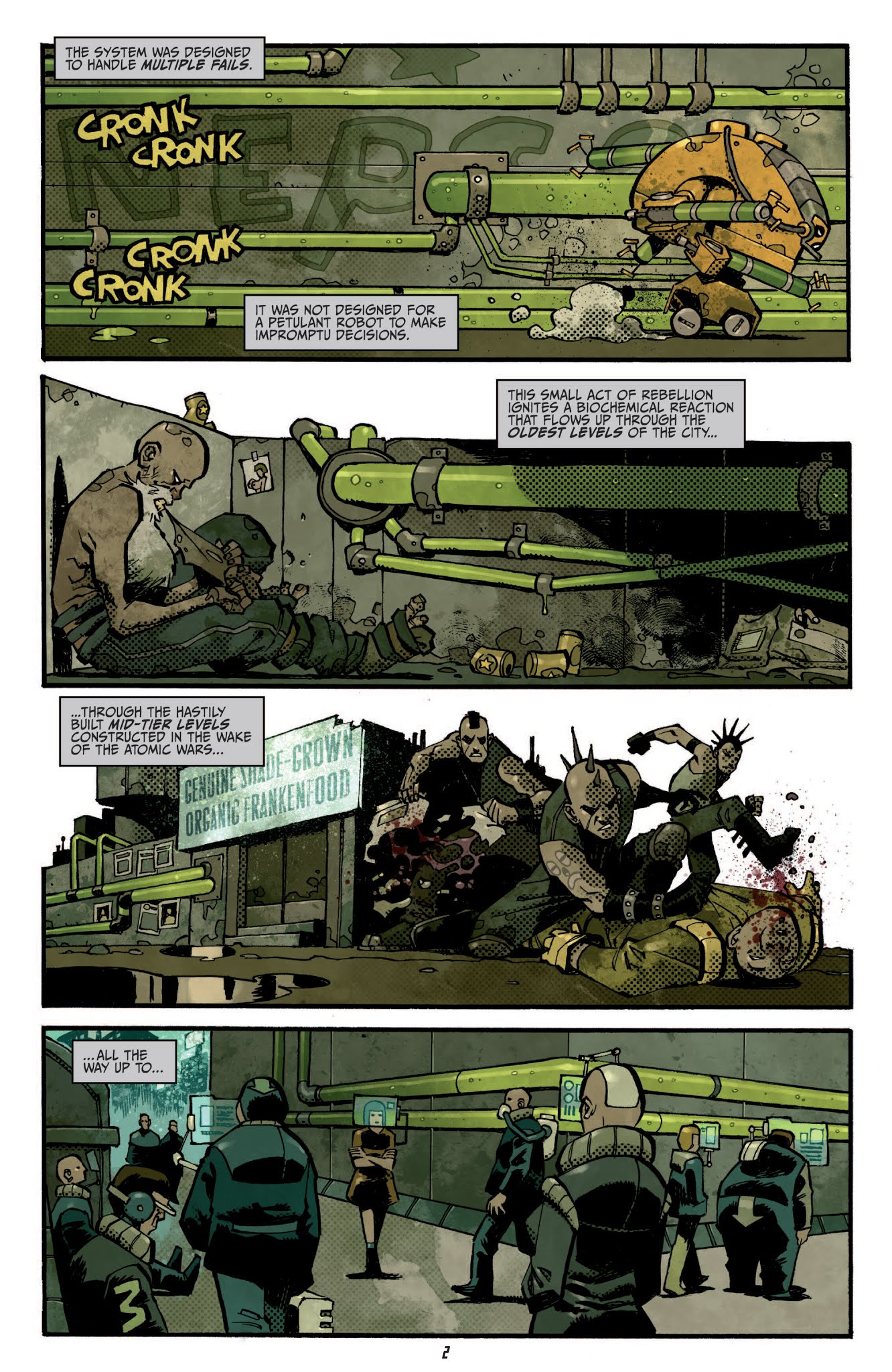 Read online Judge Dredd: Under Siege comic -  Issue #2 - 29