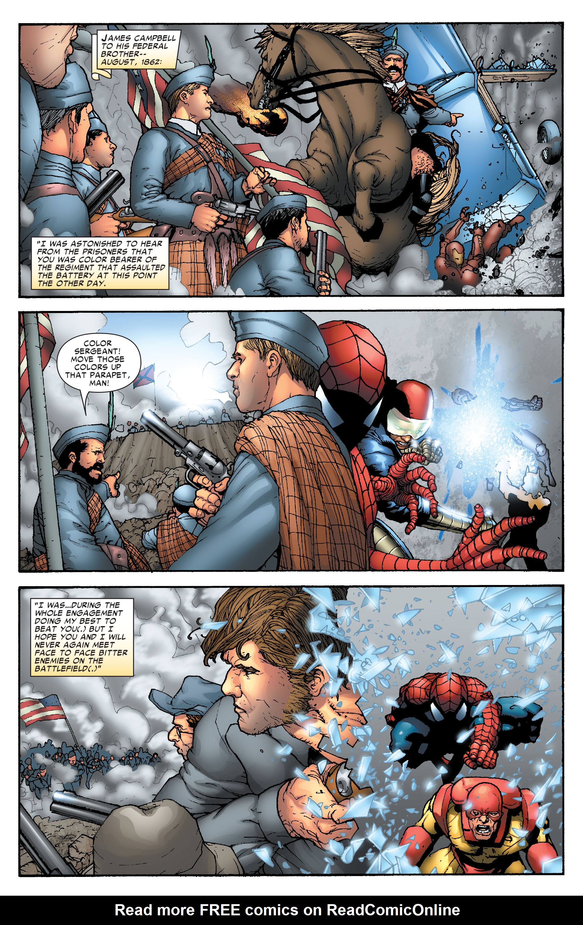 Read online Civil War: Front Line comic -  Issue #5 - 31