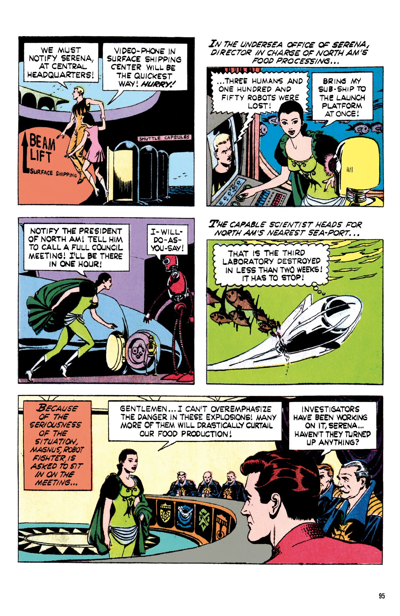 Read online Magnus, Robot Fighter Archives comic -  Issue # TPB 1 (Part 1) - 97