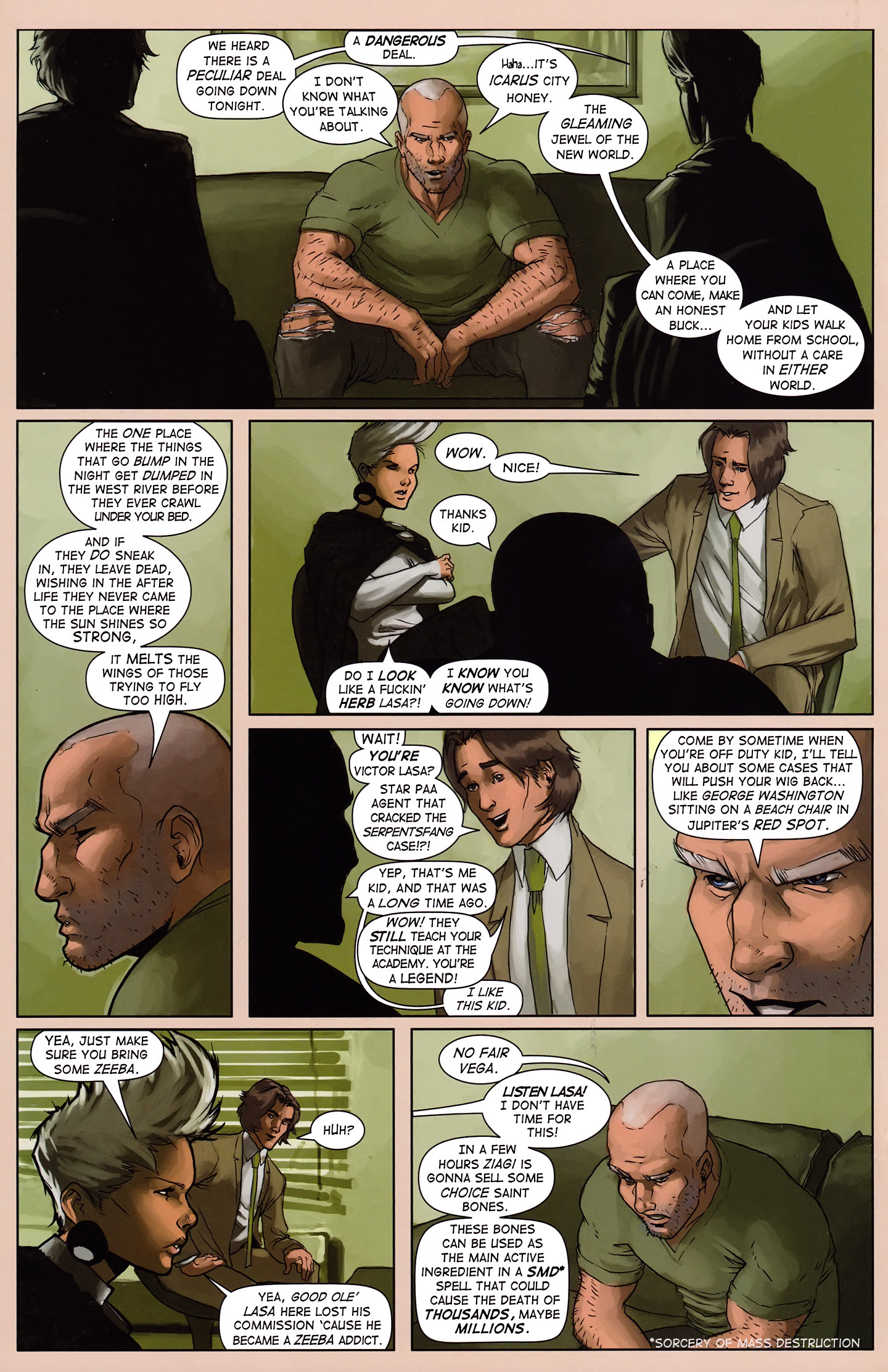 Read online Vescell comic -  Issue #3 - 16
