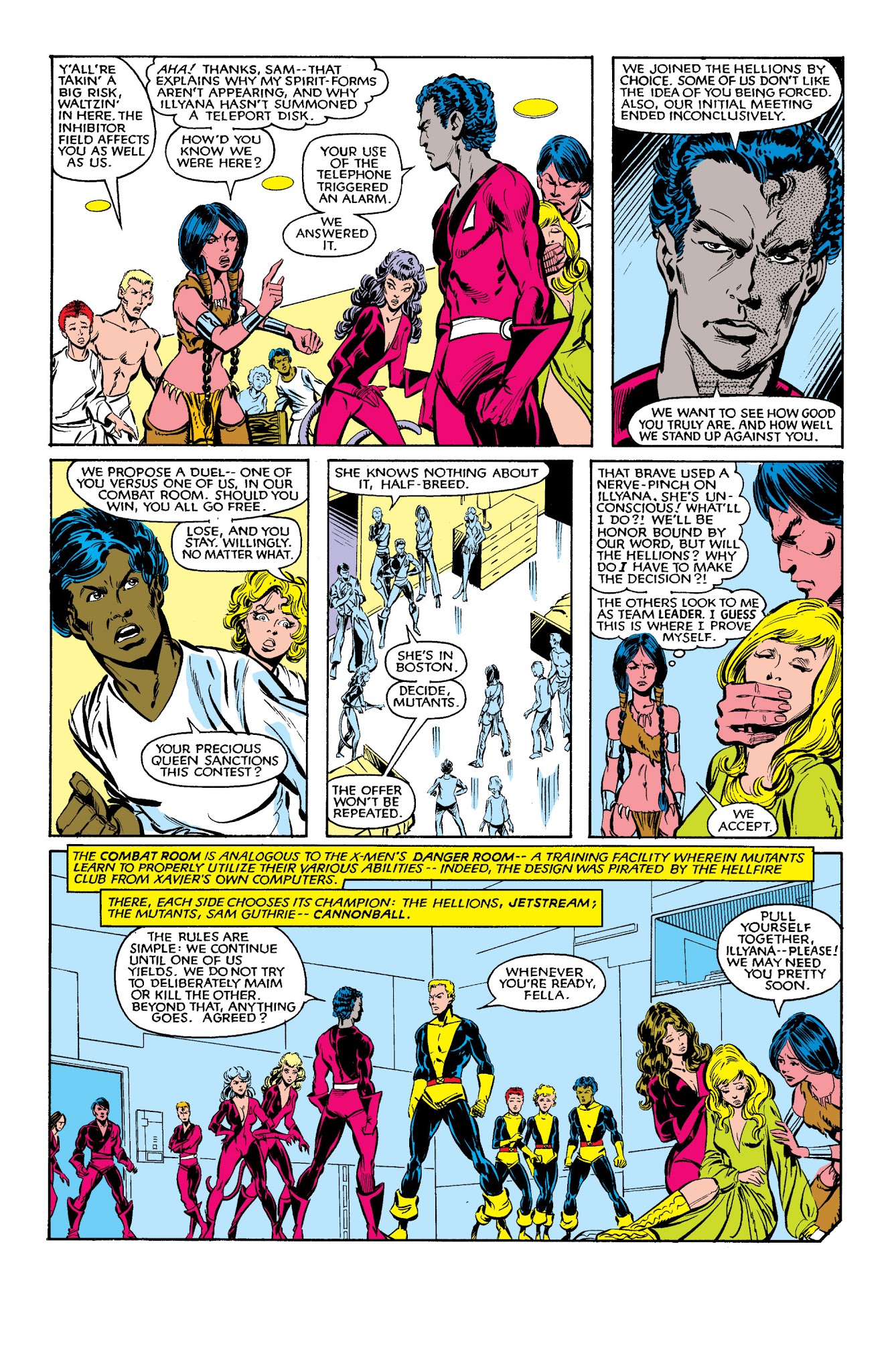 Read online New Mutants Classic comic -  Issue # TPB 2 - 223