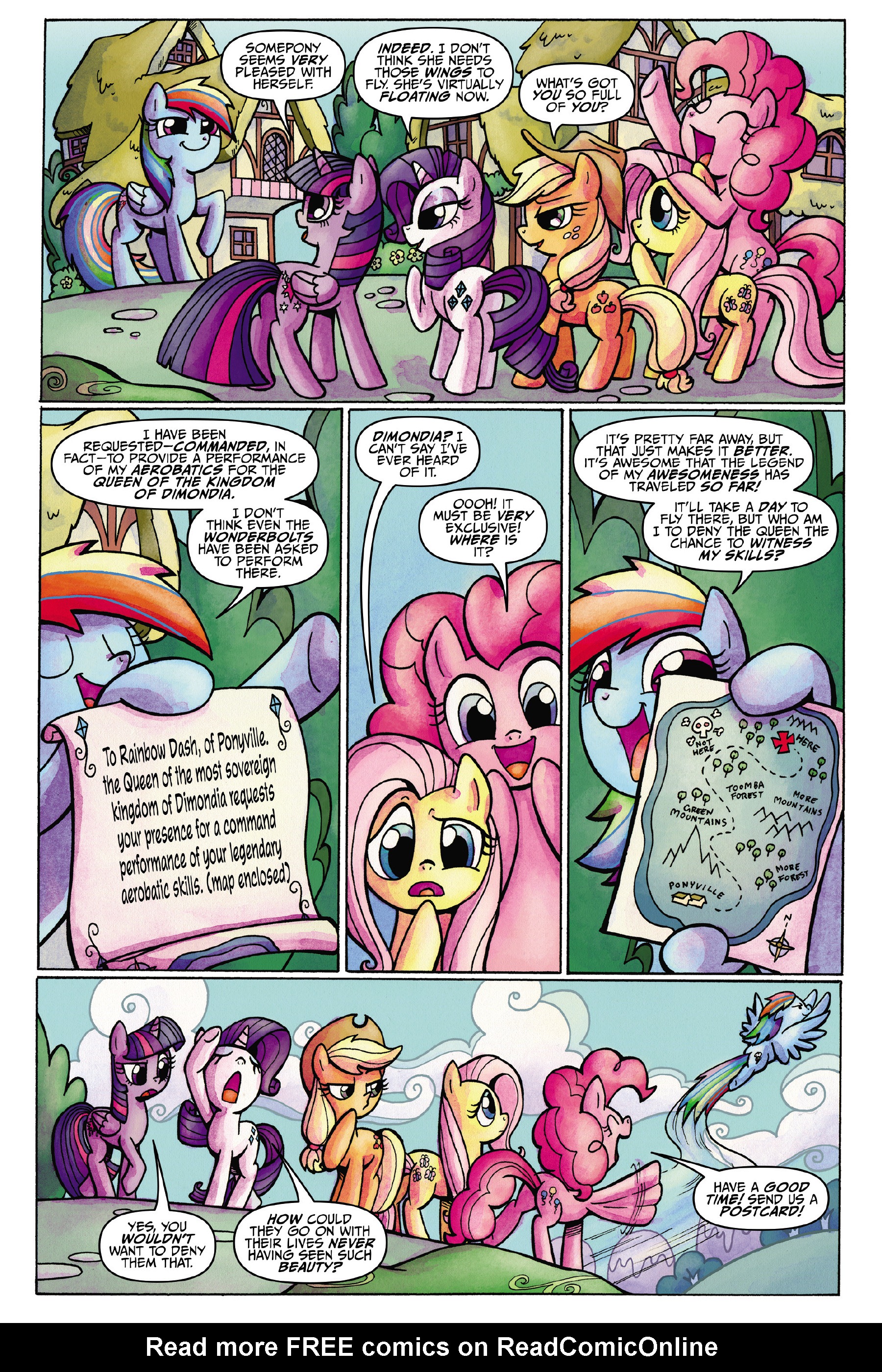 Read online My Little Pony: Adventures in Friendship comic -  Issue #1 - 54
