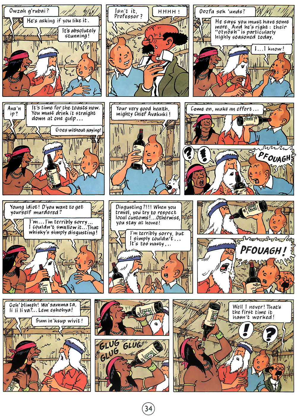 The Adventures of Tintin #23 #23 - English 37
