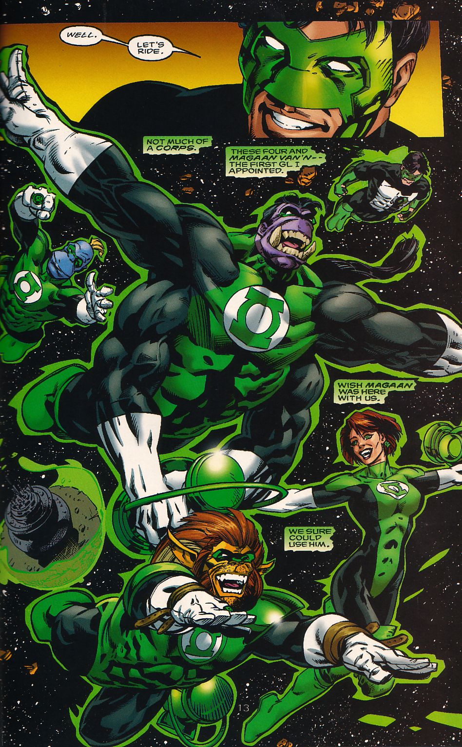 Read online Green Lantern: The New Corps comic -  Issue #2 - 15