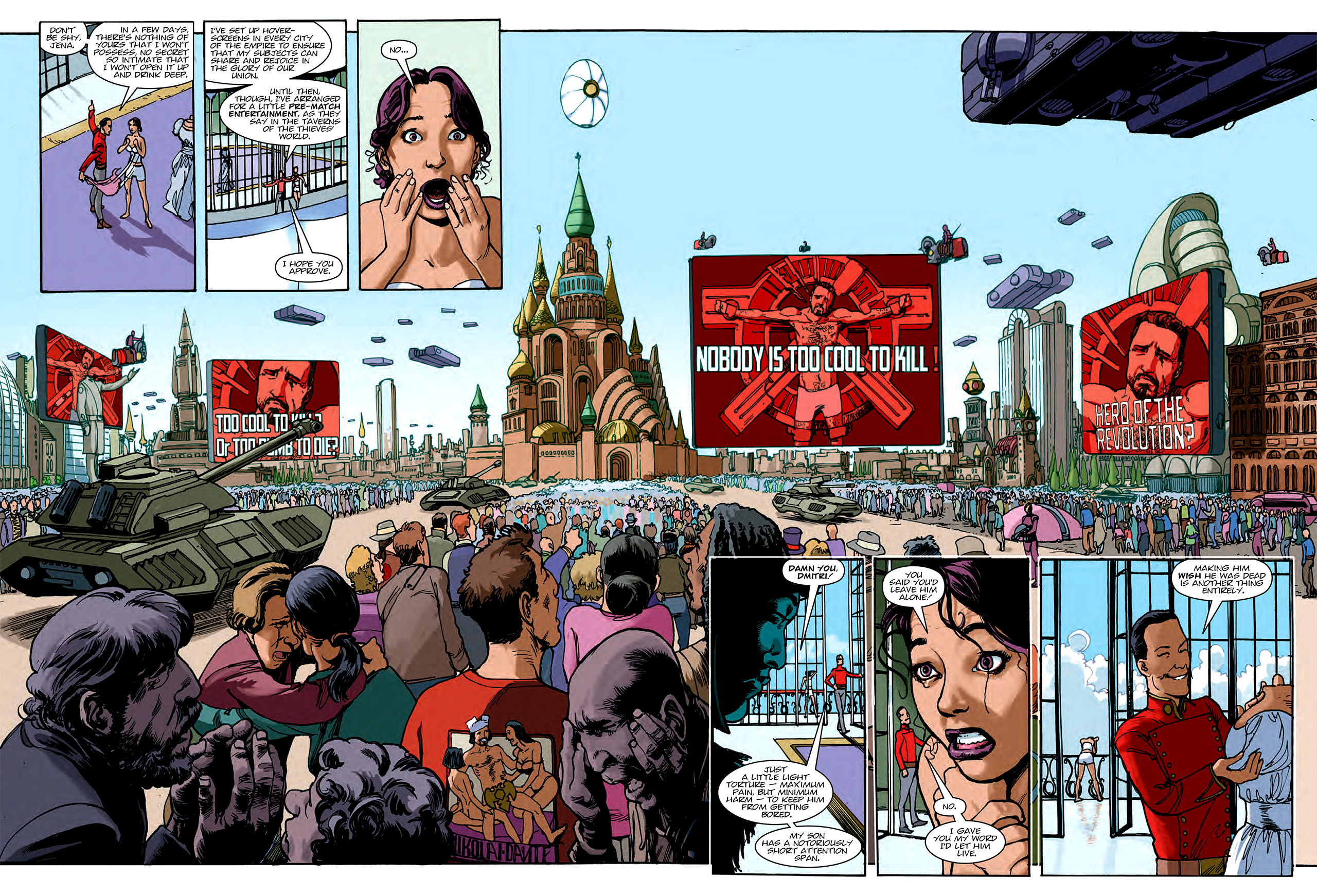 Read online Nikolai Dante comic -  Issue # TPB 11 - 56