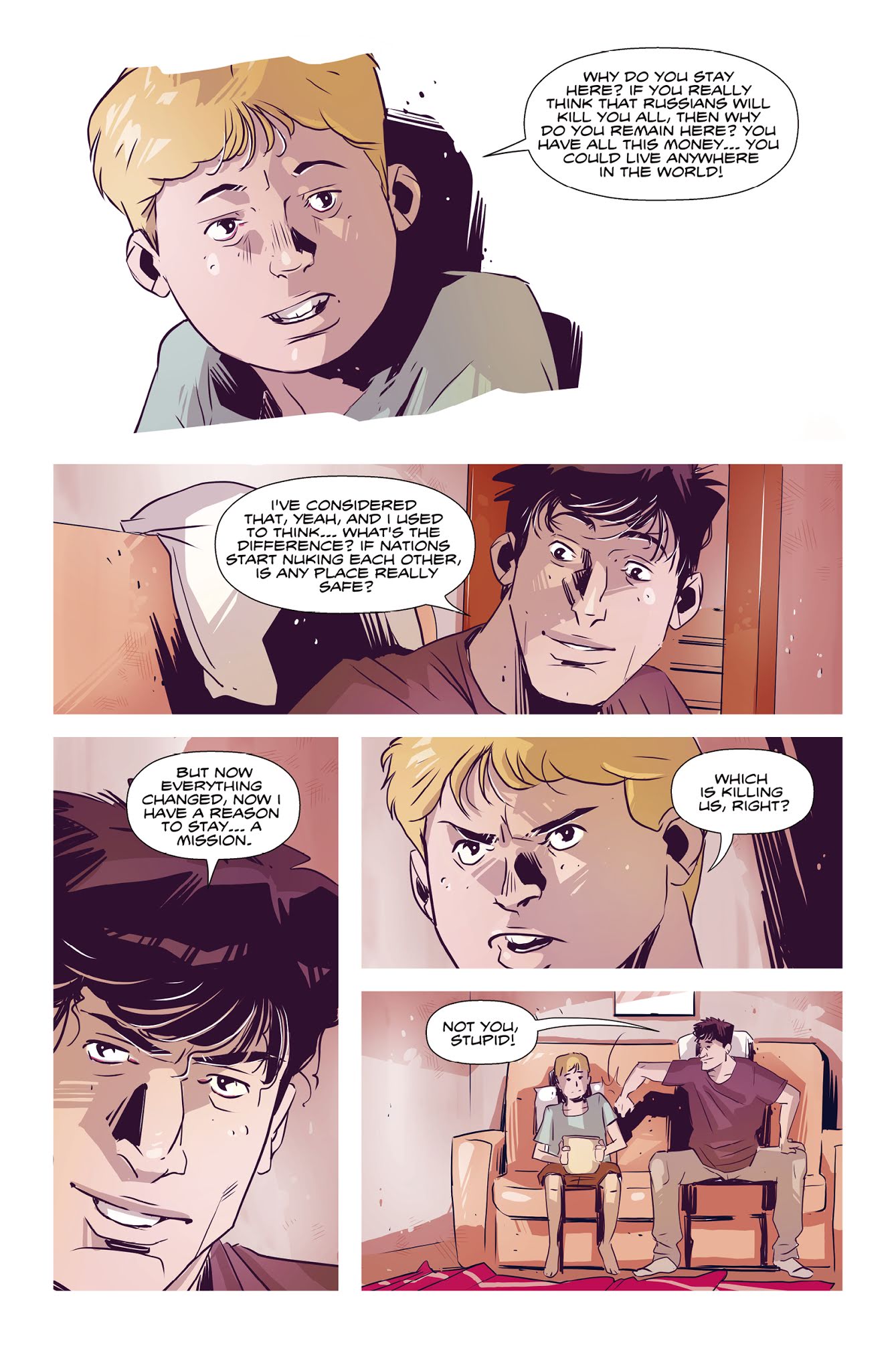 Read online Hotline Miami Wildlife comic -  Issue #6 - 14