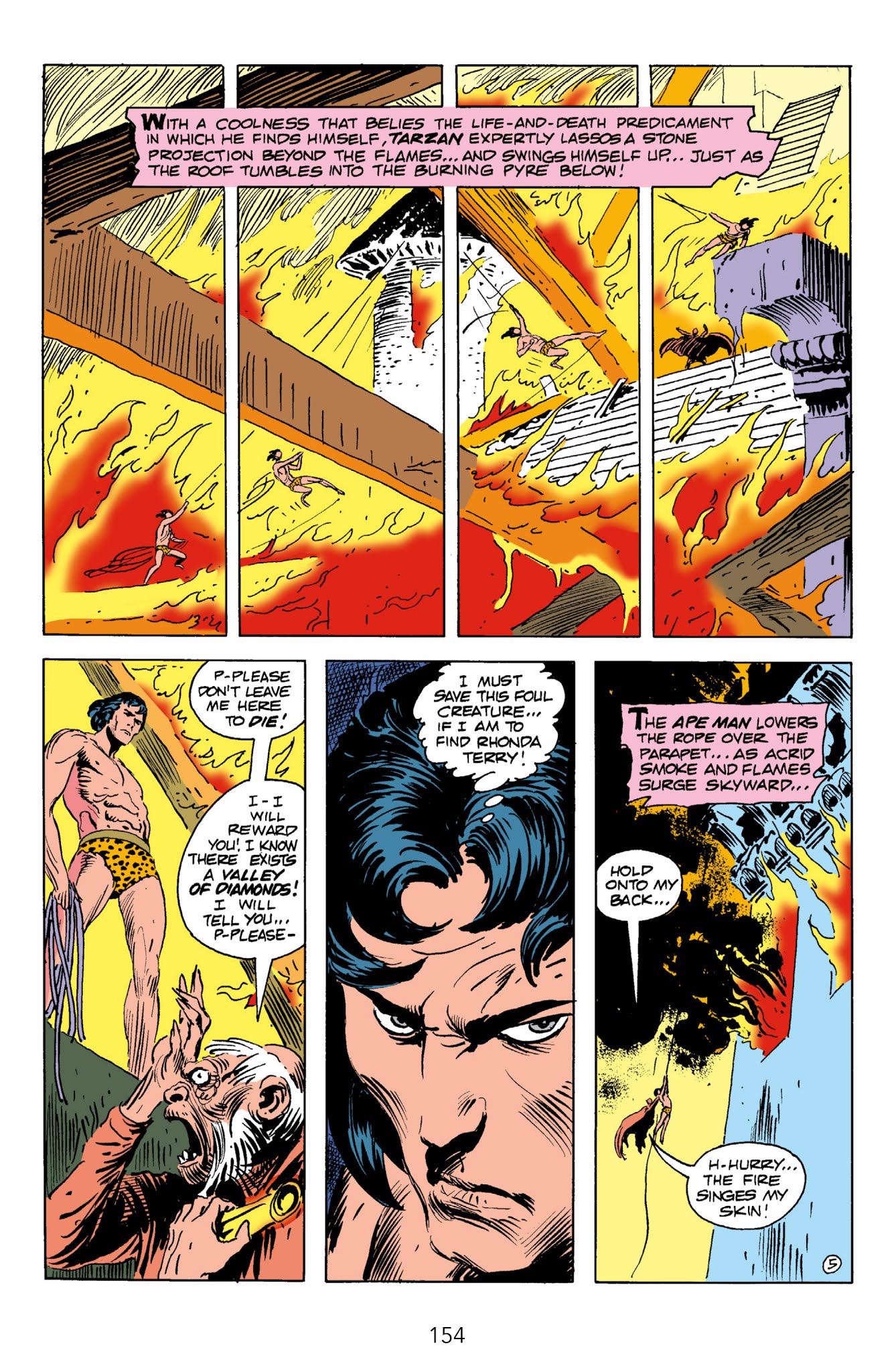 Read online Edgar Rice Burroughs' Tarzan The Joe Kubert Years comic -  Issue # TPB 3 (Part 2) - 45