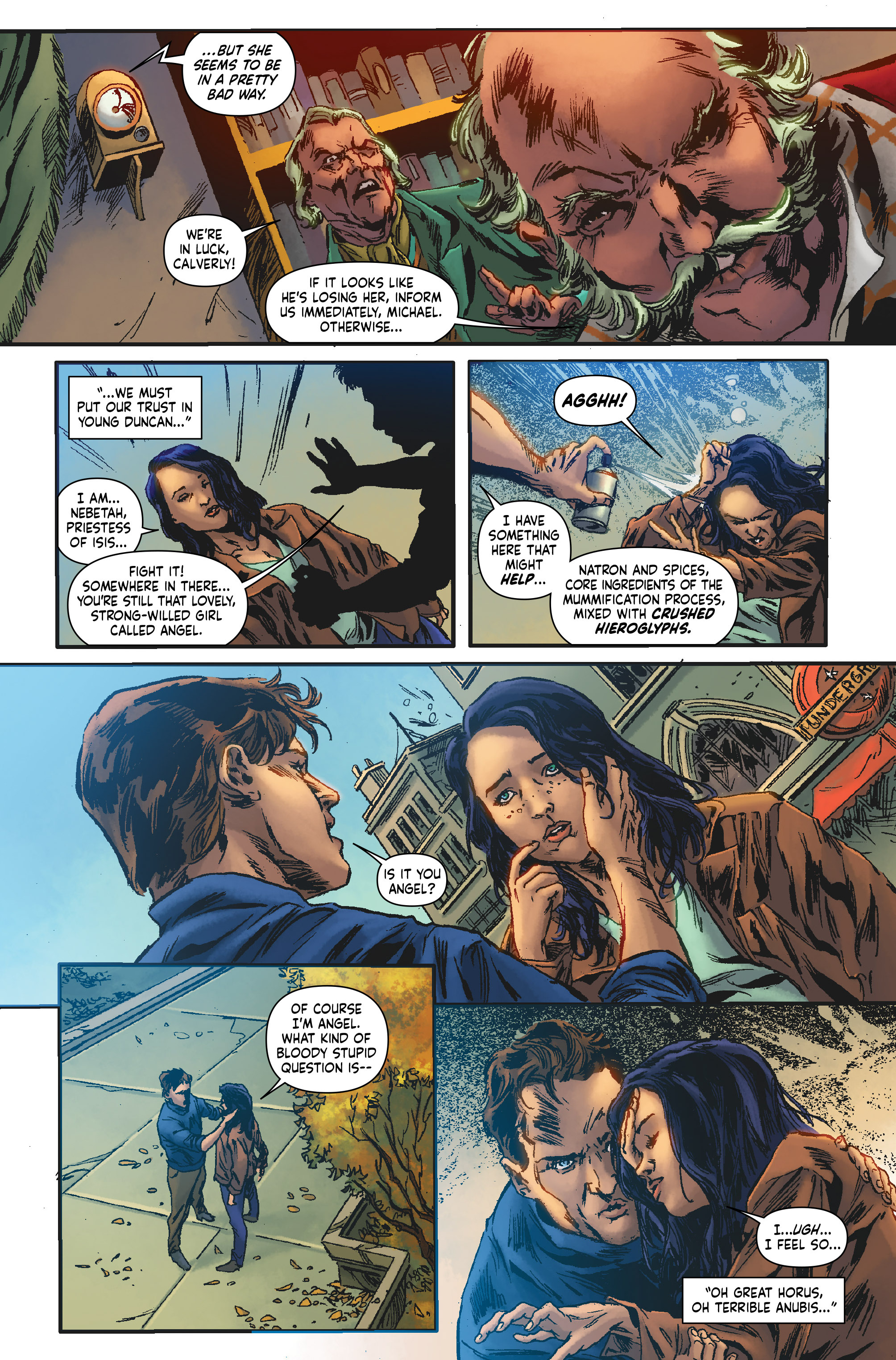 Read online The Mummy comic -  Issue #3 - 11