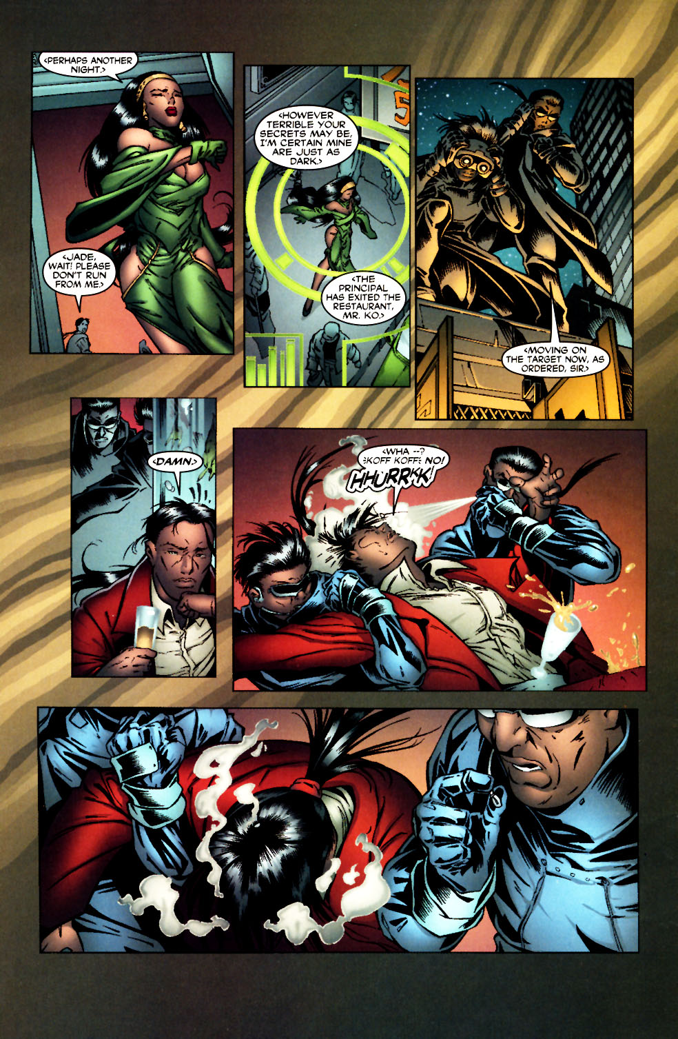 Read online Jade comic -  Issue #3 - 6