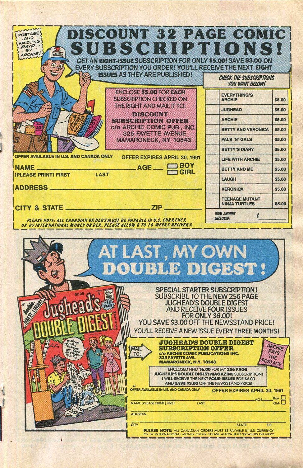 Read online Archie's Pals 'N' Gals (1952) comic -  Issue #220 - 19