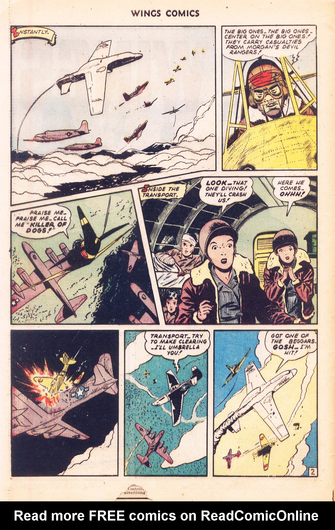 Read online Wings Comics comic -  Issue #57 - 4