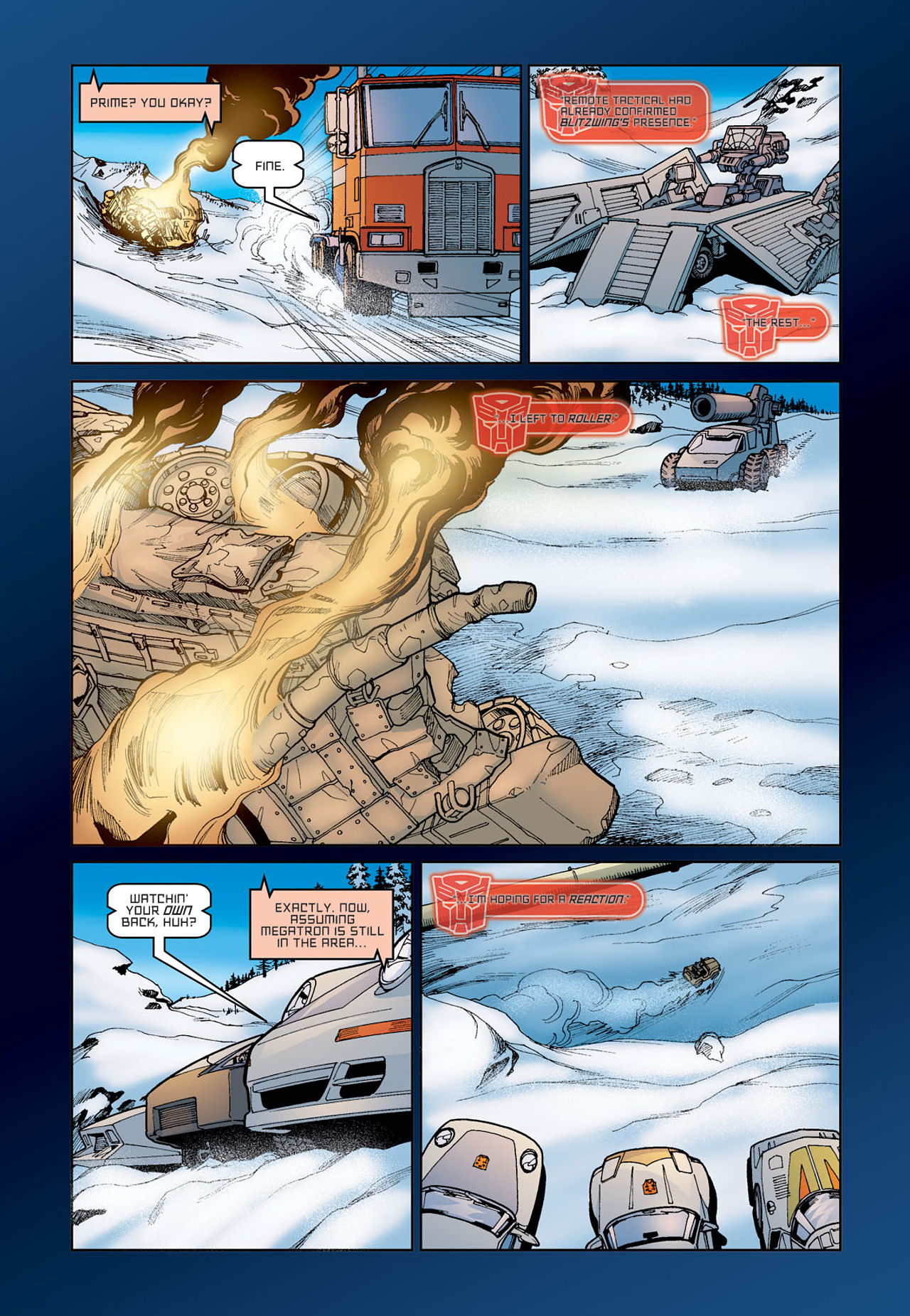 Read online The Transformers: Escalation comic -  Issue #4 - 11