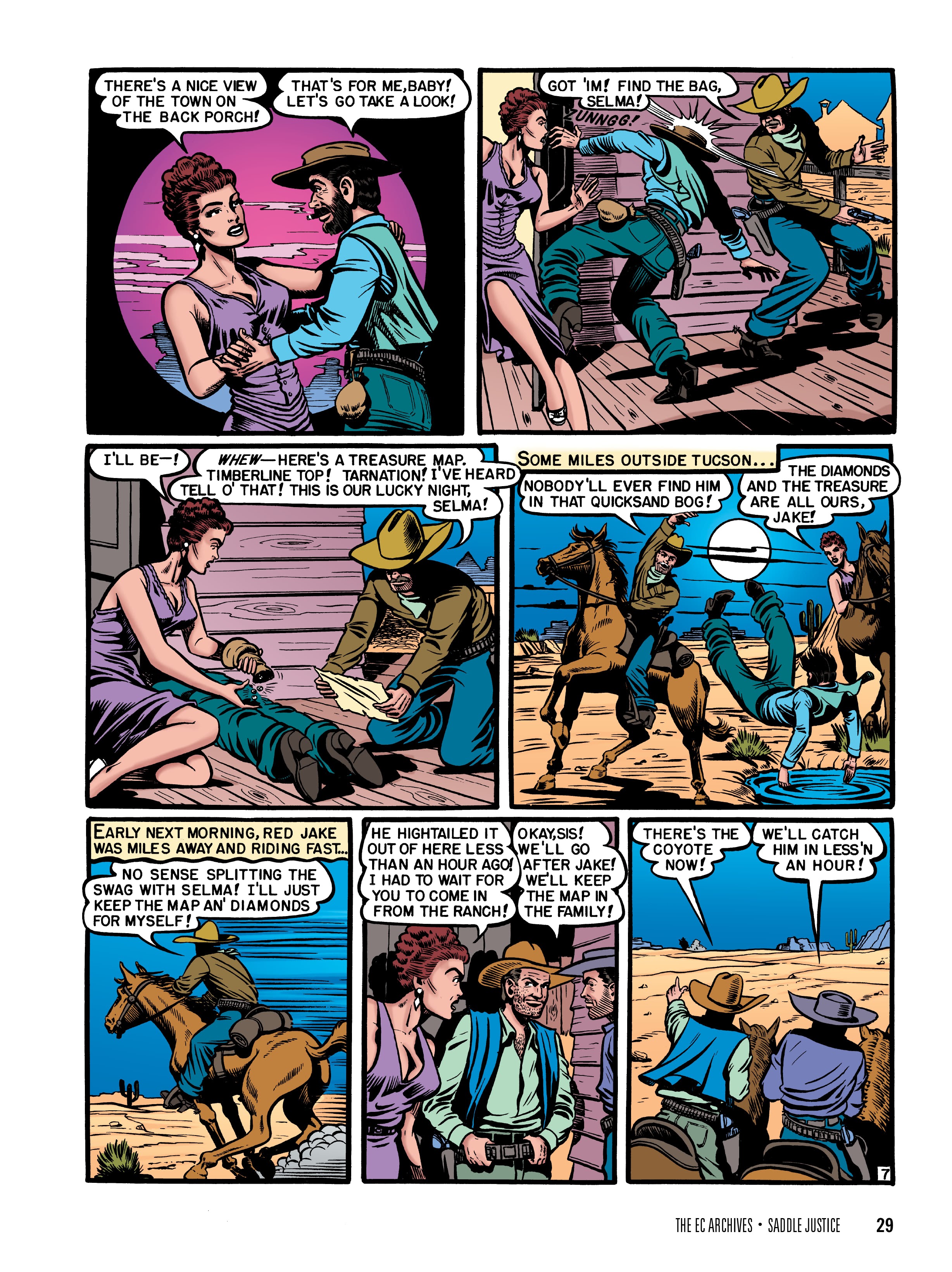 Read online The EC Archives: Saddle Justice comic -  Issue # TPB (Part 1) - 31