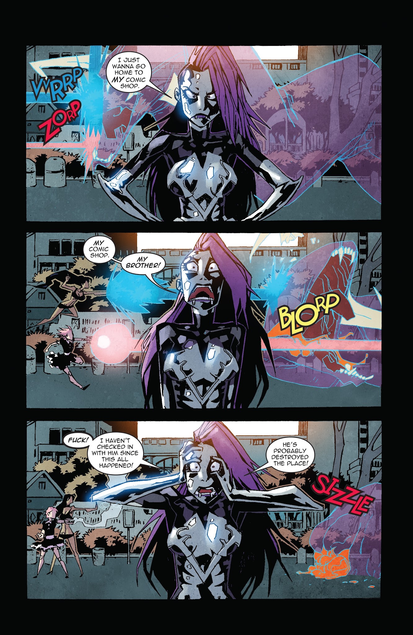 Read online Vampblade Season 2 comic -  Issue #8 - 7