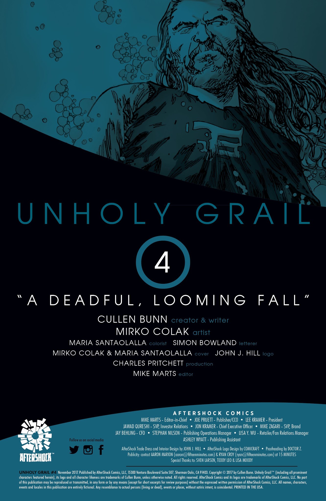 Read online Unholy Grail comic -  Issue #4 - 2