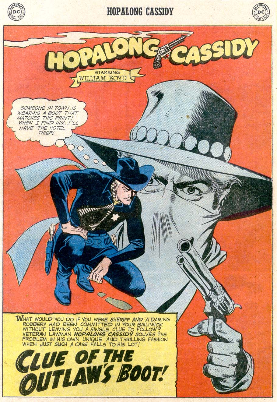 Read online Hopalong Cassidy comic -  Issue #134 - 25