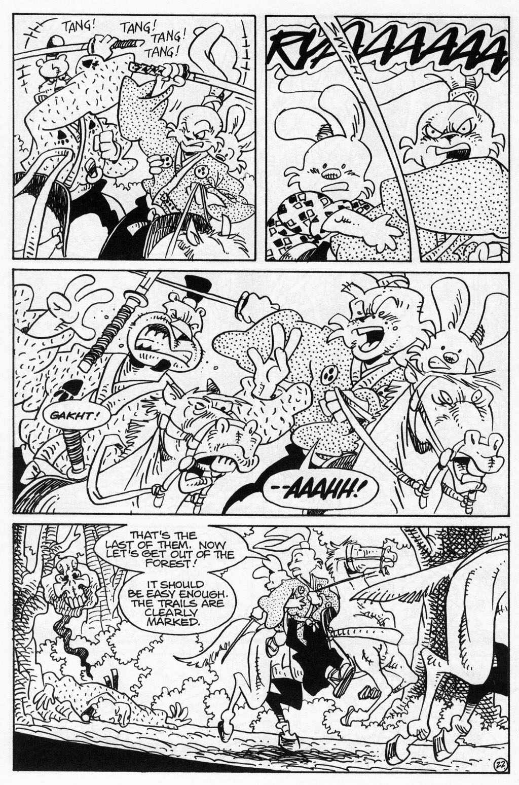 Usagi Yojimbo (1996) Issue #62 #62 - English 23
