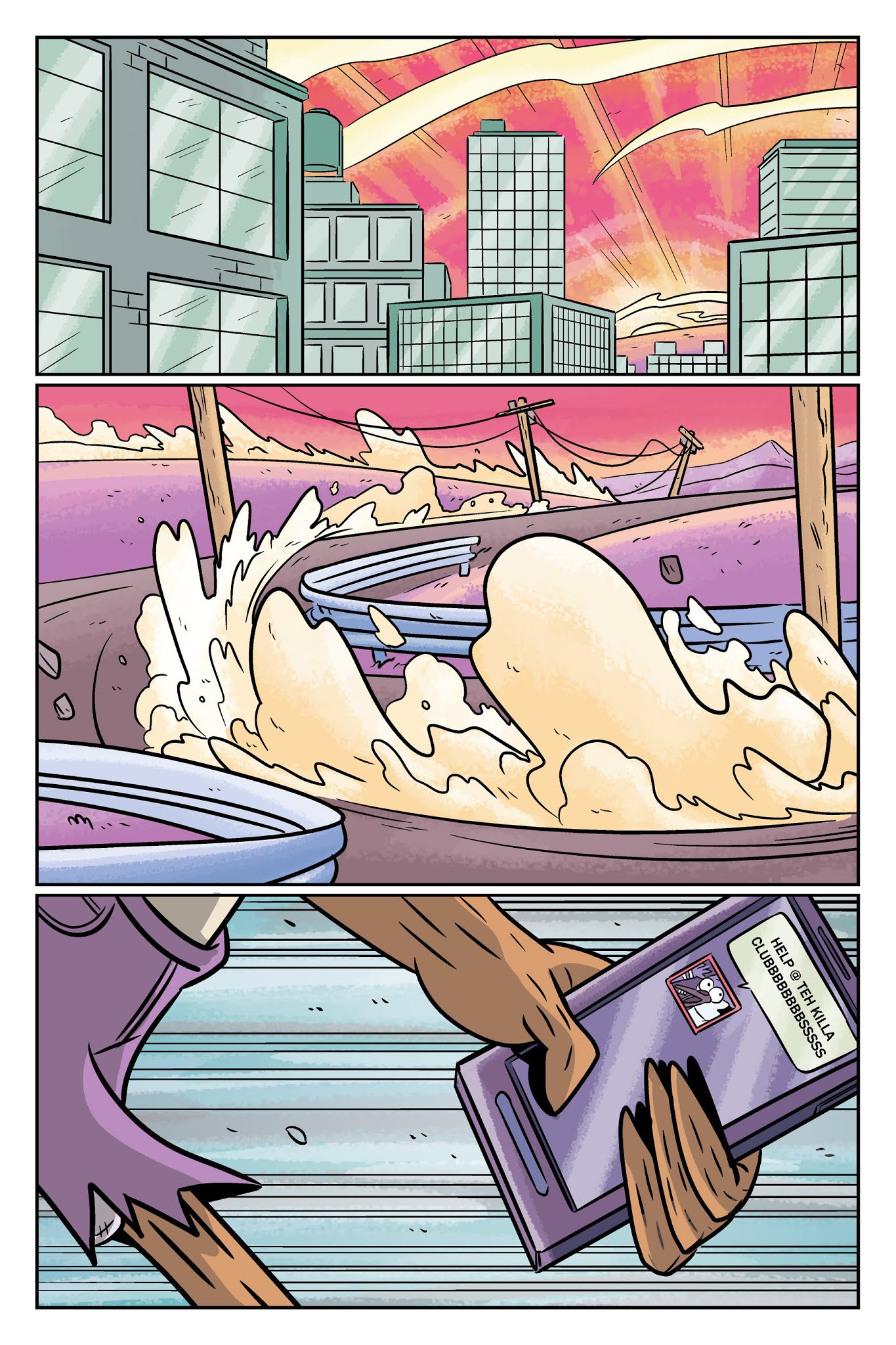 Read online Regular Show: Noir Means Noir, Buddy comic -  Issue # TPB (Part 1) - 70