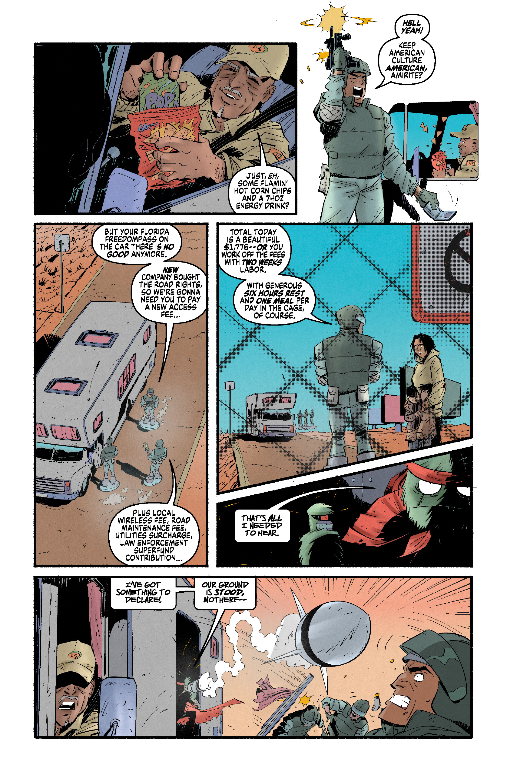 Read online Survival Street comic -  Issue #1 - 7