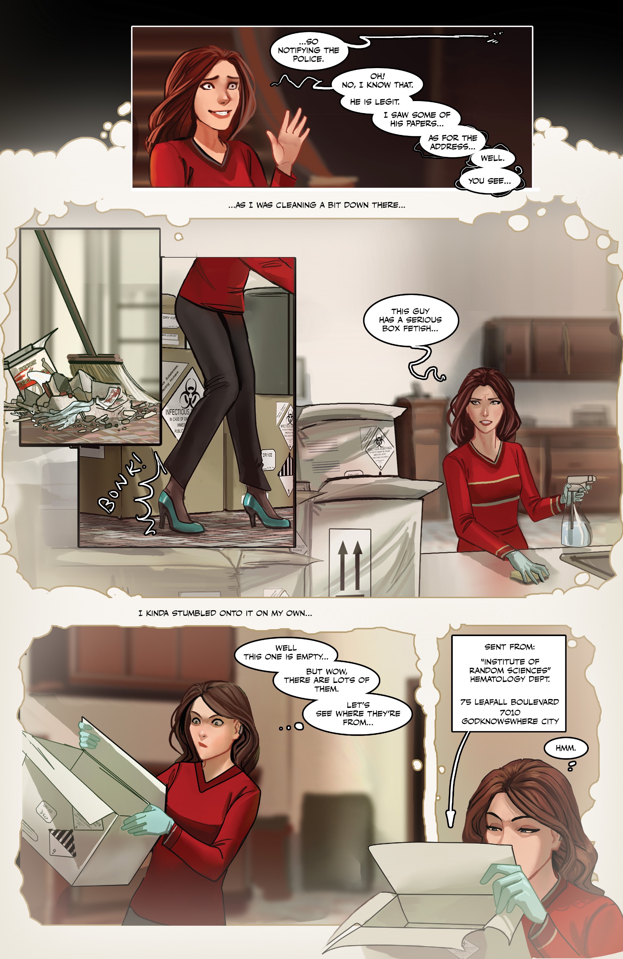 Read online Blood Stain comic -  Issue # TPB 3 - 45