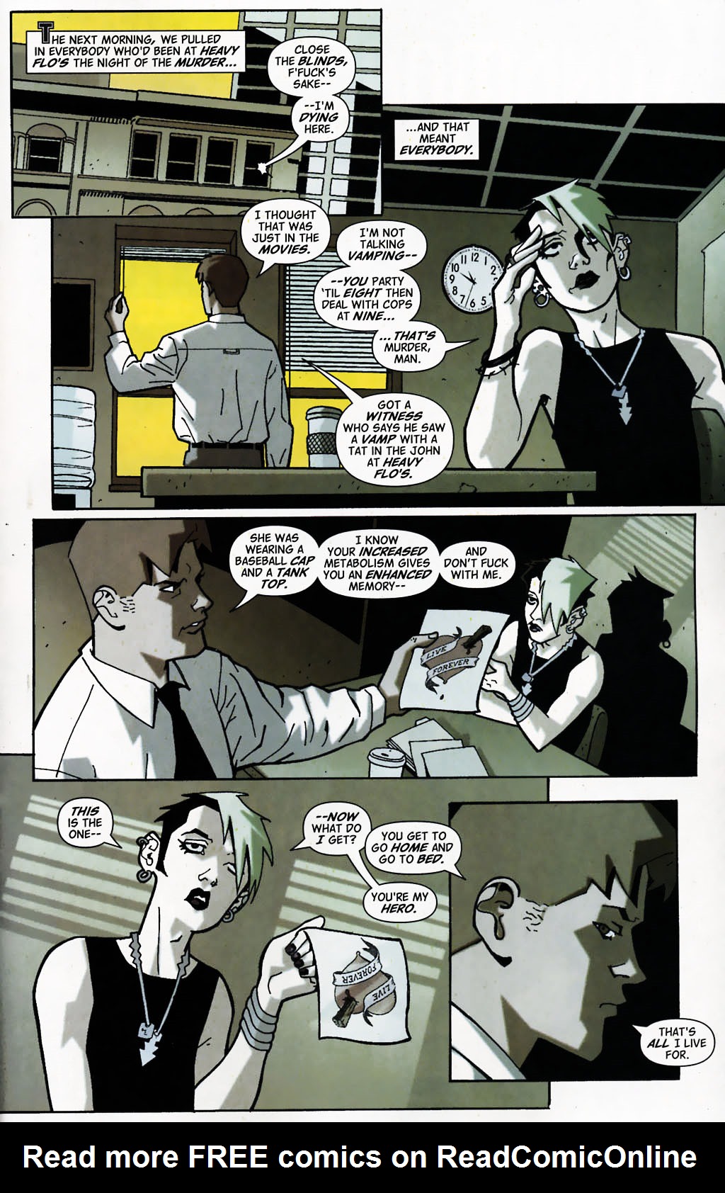 Read online Bite Club: Vampire Crime Unit comic -  Issue #2 - 19