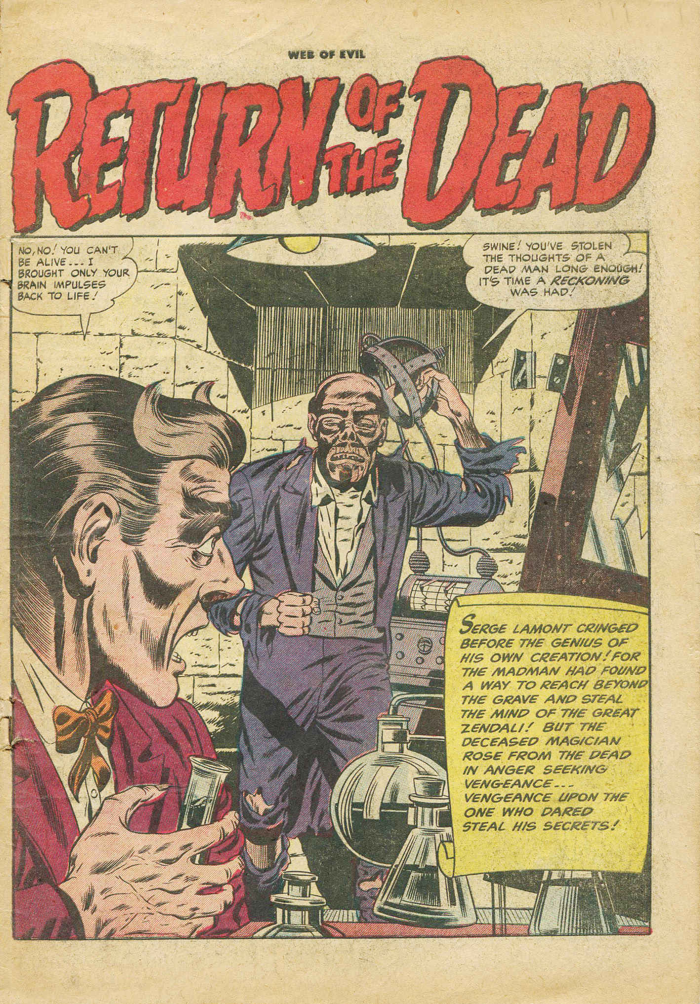 Read online Web of Evil comic -  Issue #17 - 3