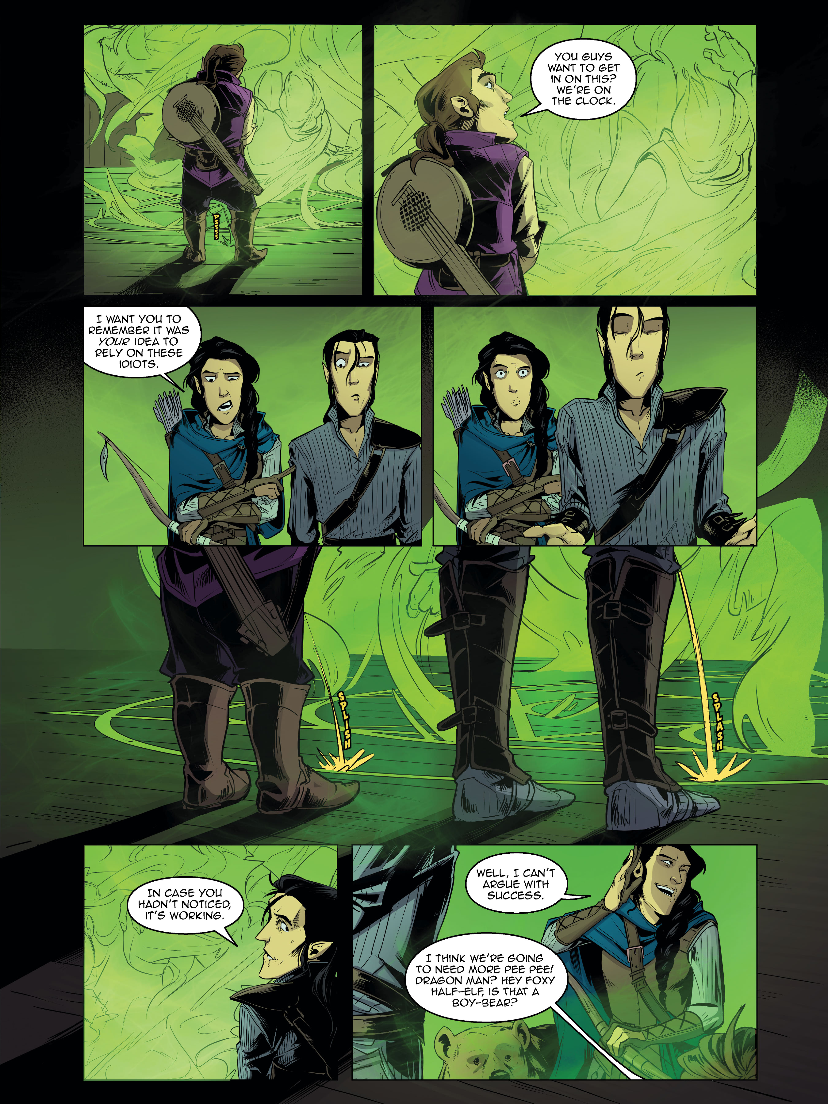 Read online Critical Role Vox Machina Origins comic -  Issue # (2019) _TPB Library Edition (Part 2) - 49