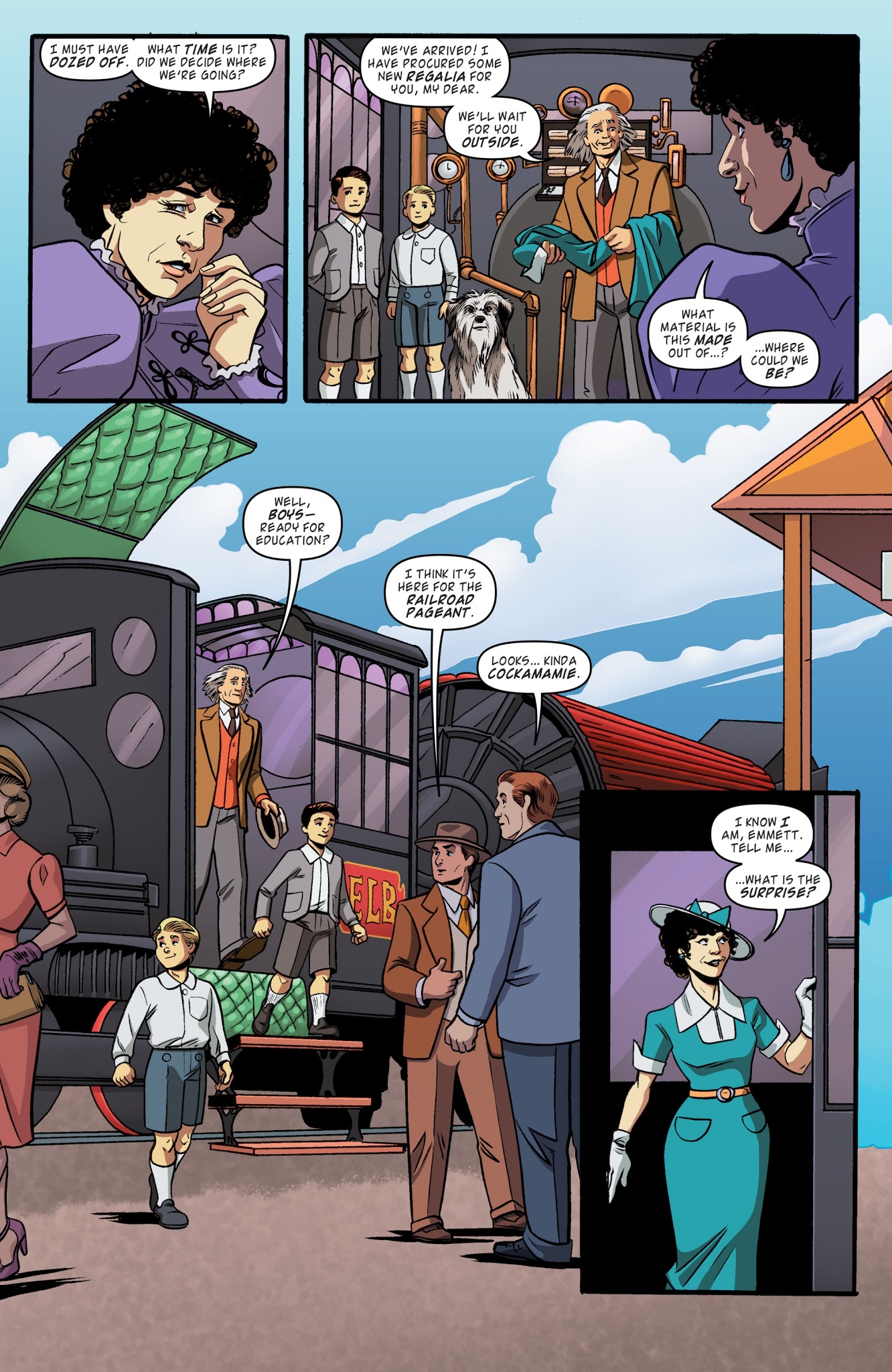 Read online Back to the Future: Tales from the Time Train comic -  Issue #1 - 23