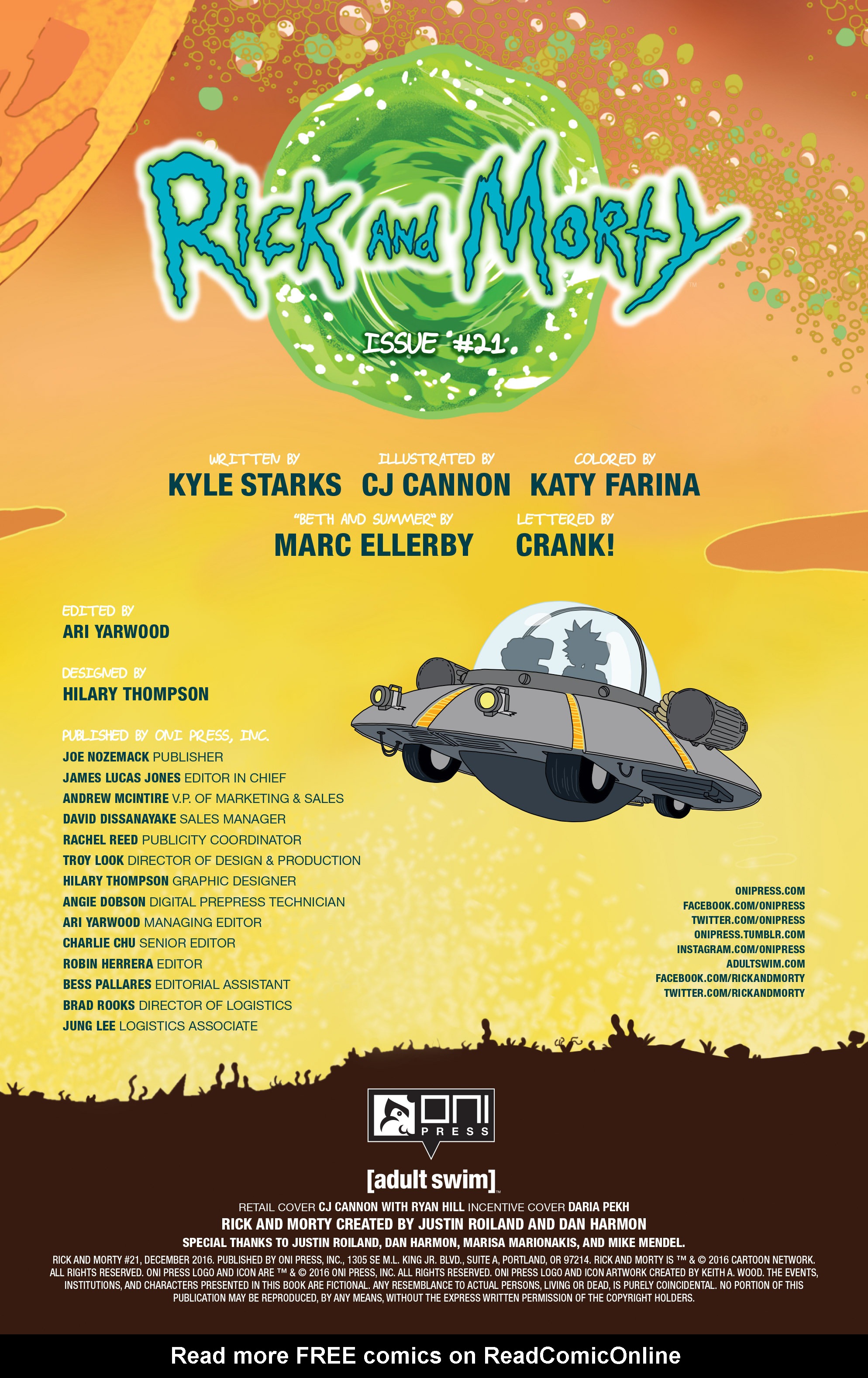 Read online Rick and Morty comic -  Issue #21 - 2