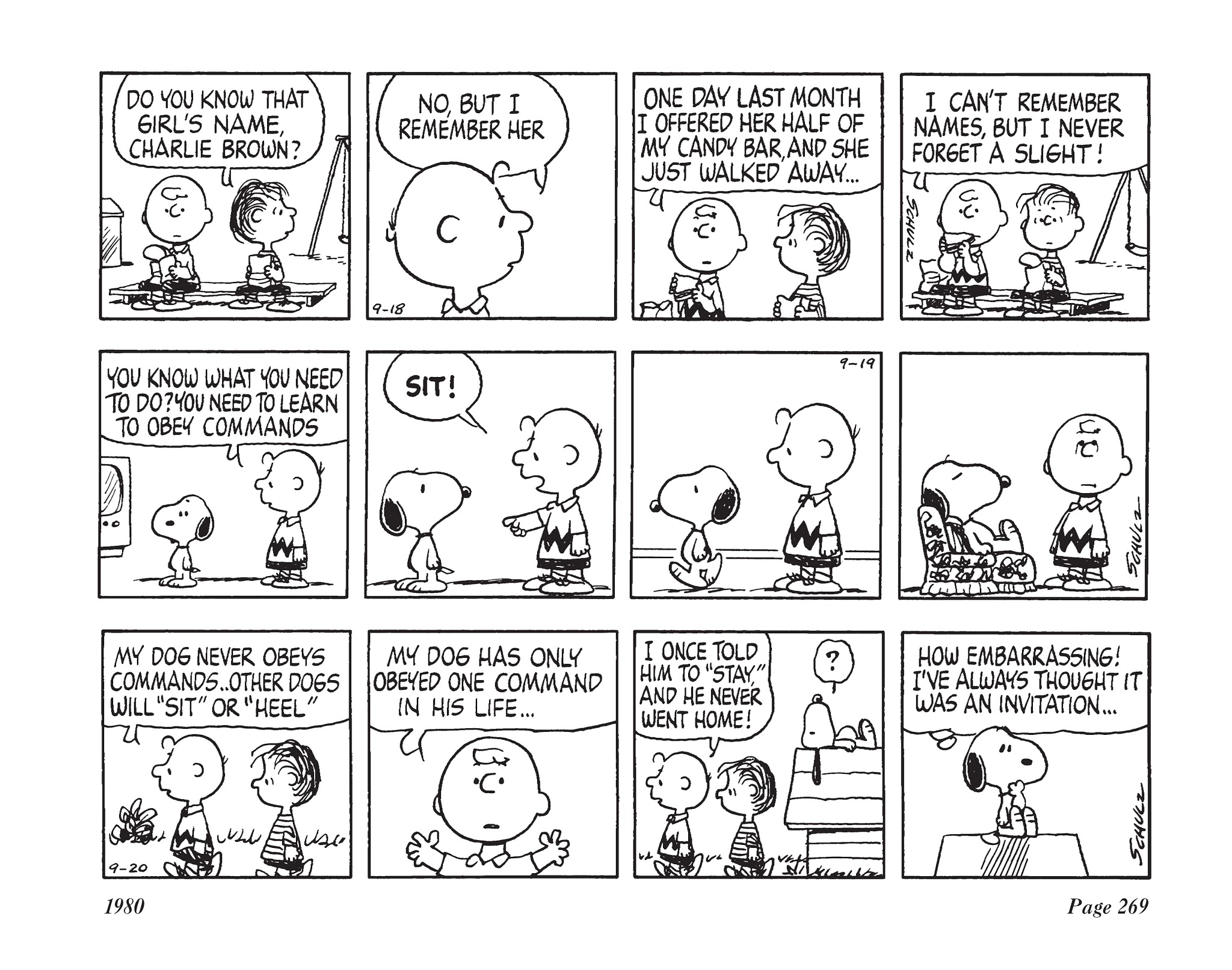 Read online The Complete Peanuts comic -  Issue # TPB 15 - 283