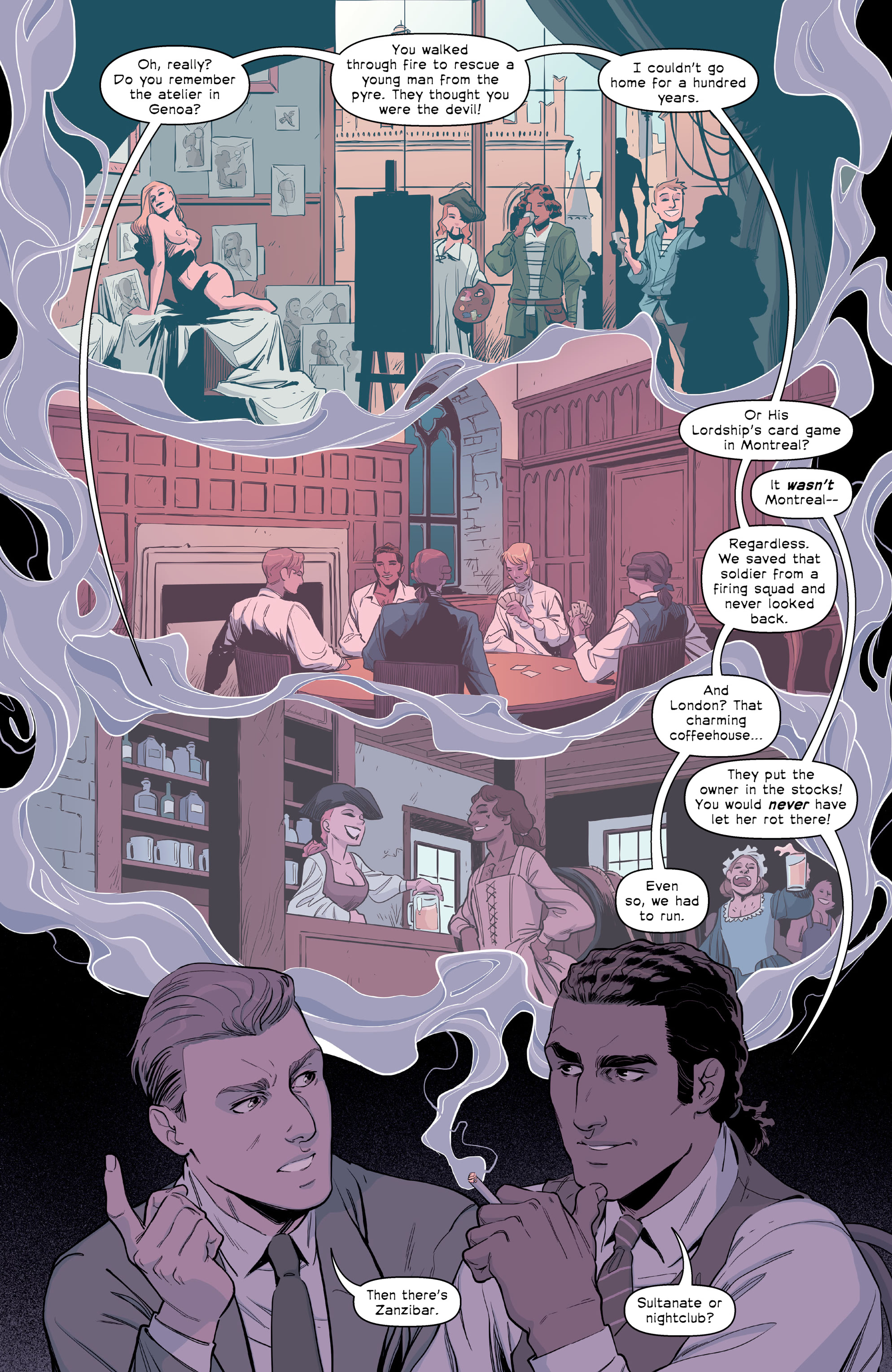 Read online The Old Guard: Tales Through Time comic -  Issue #1 - 18