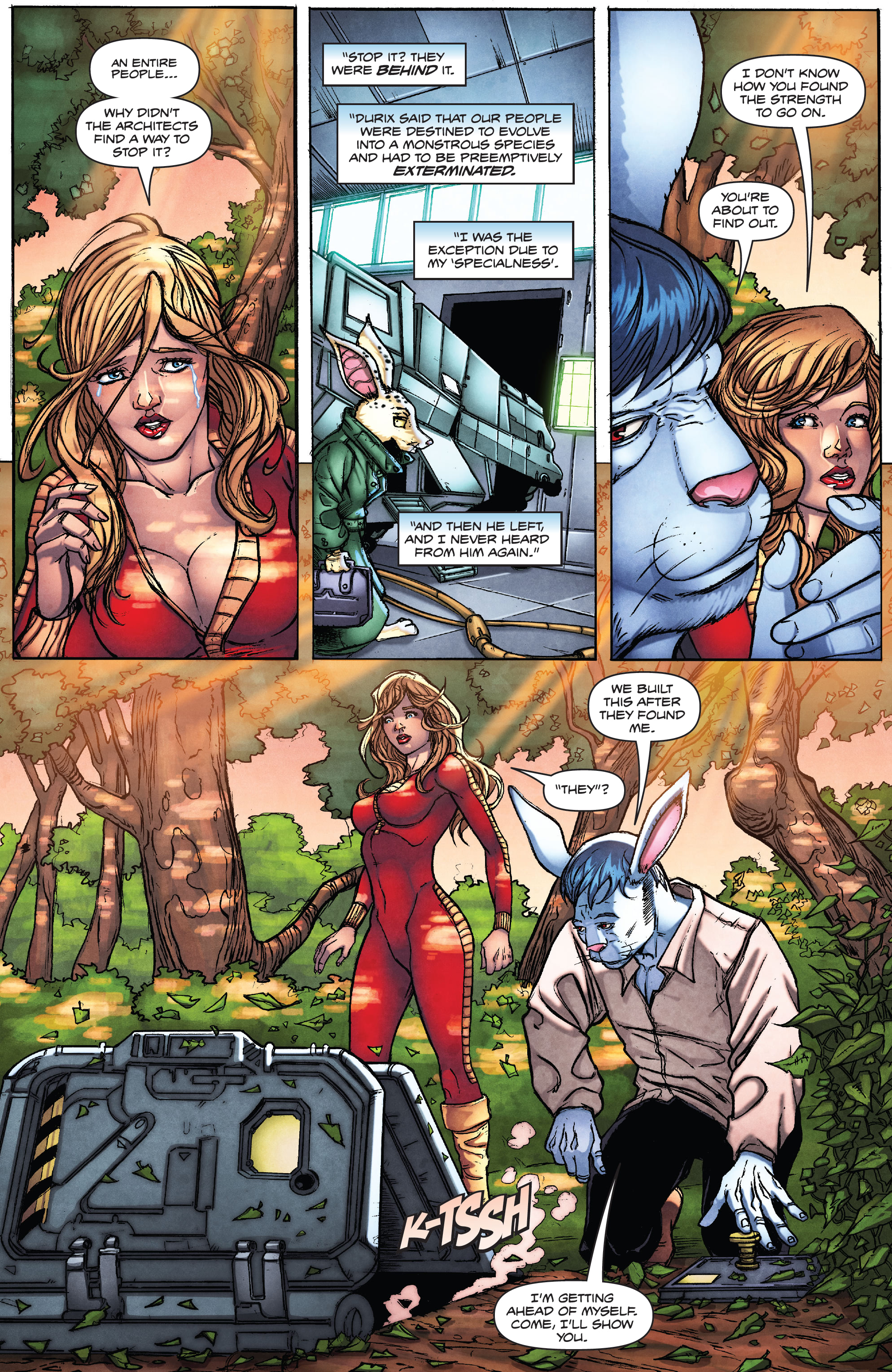 Read online Barbarella: The Center Cannot Hold comic -  Issue #2 - 12