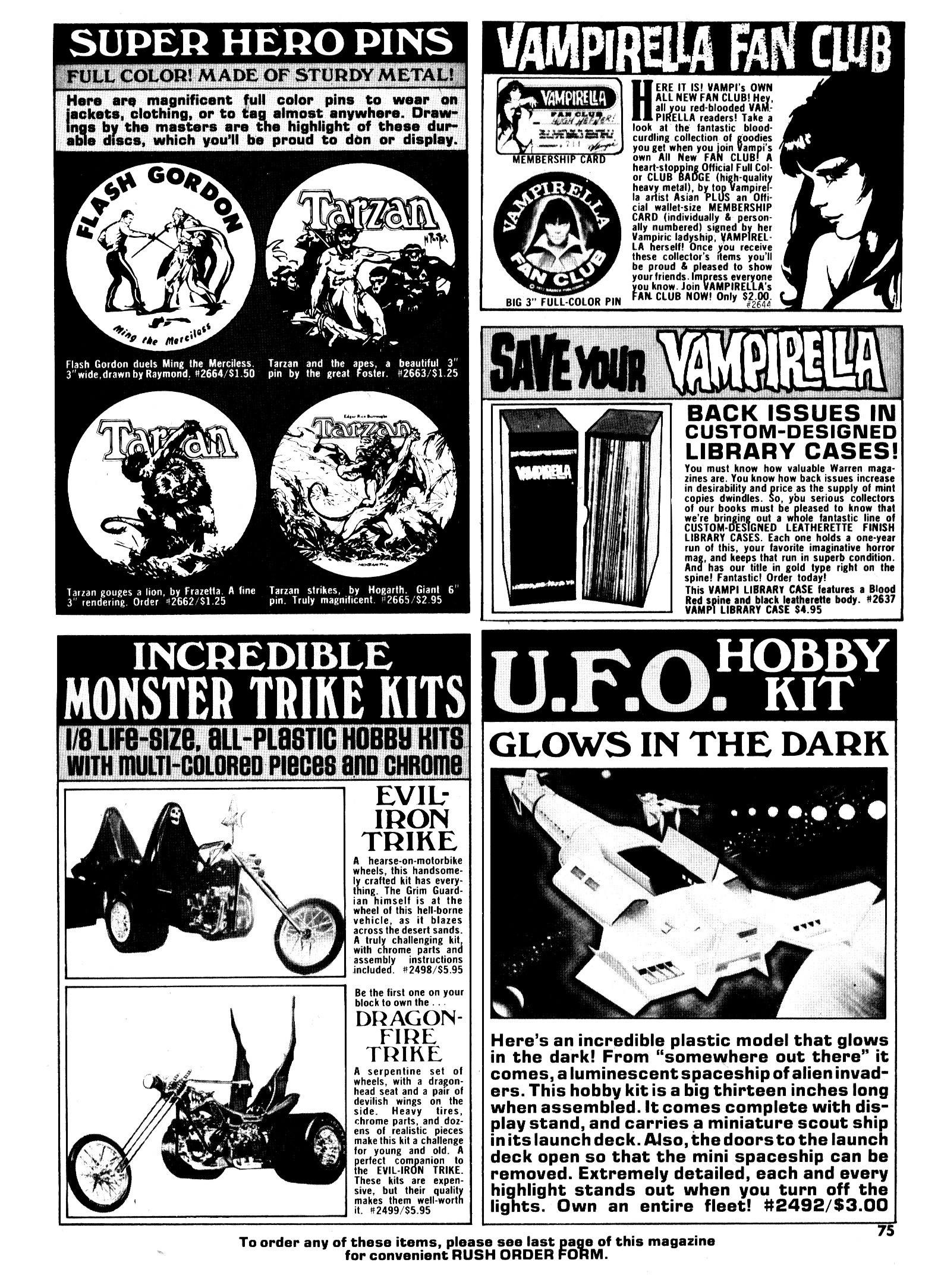 Read online Vampirella (1969) comic -  Issue #49 - 75