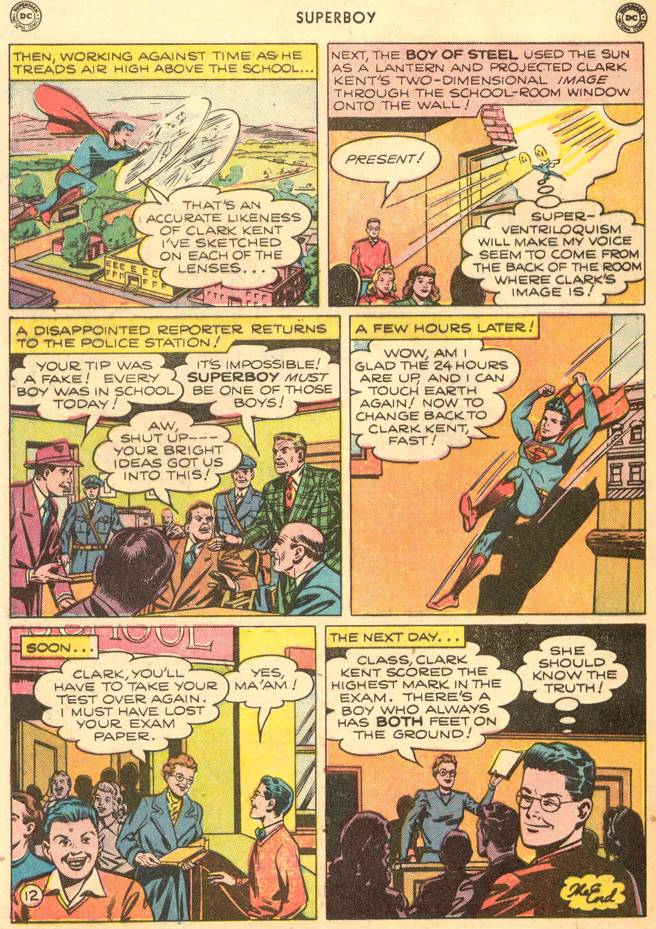 Read online Superboy (1949) comic -  Issue #8 - 43