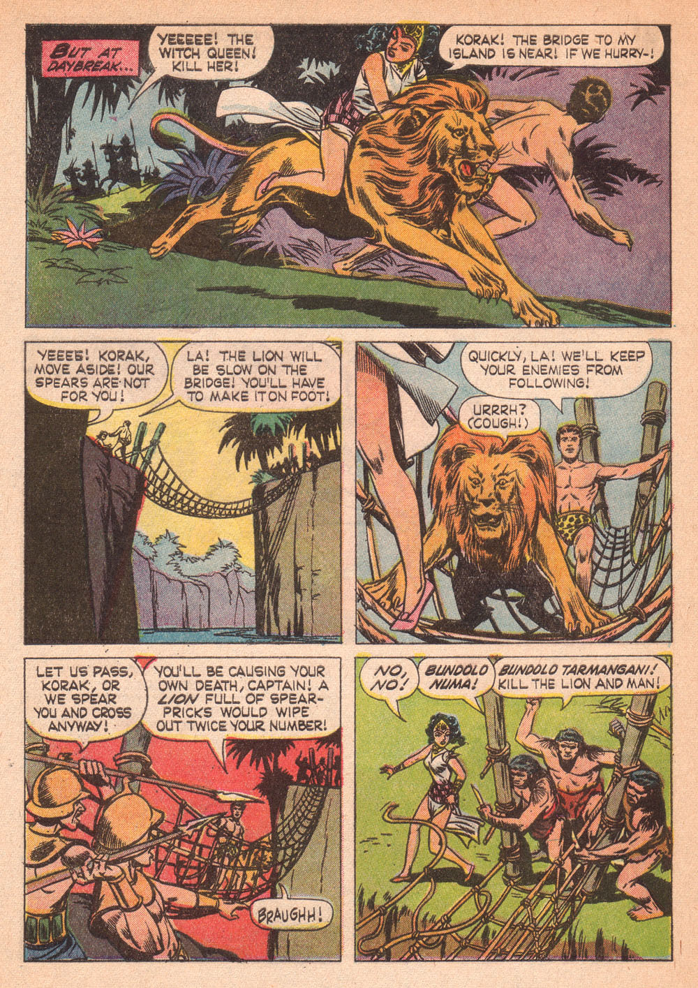 Read online Korak, Son of Tarzan (1964) comic -  Issue #11 - 32