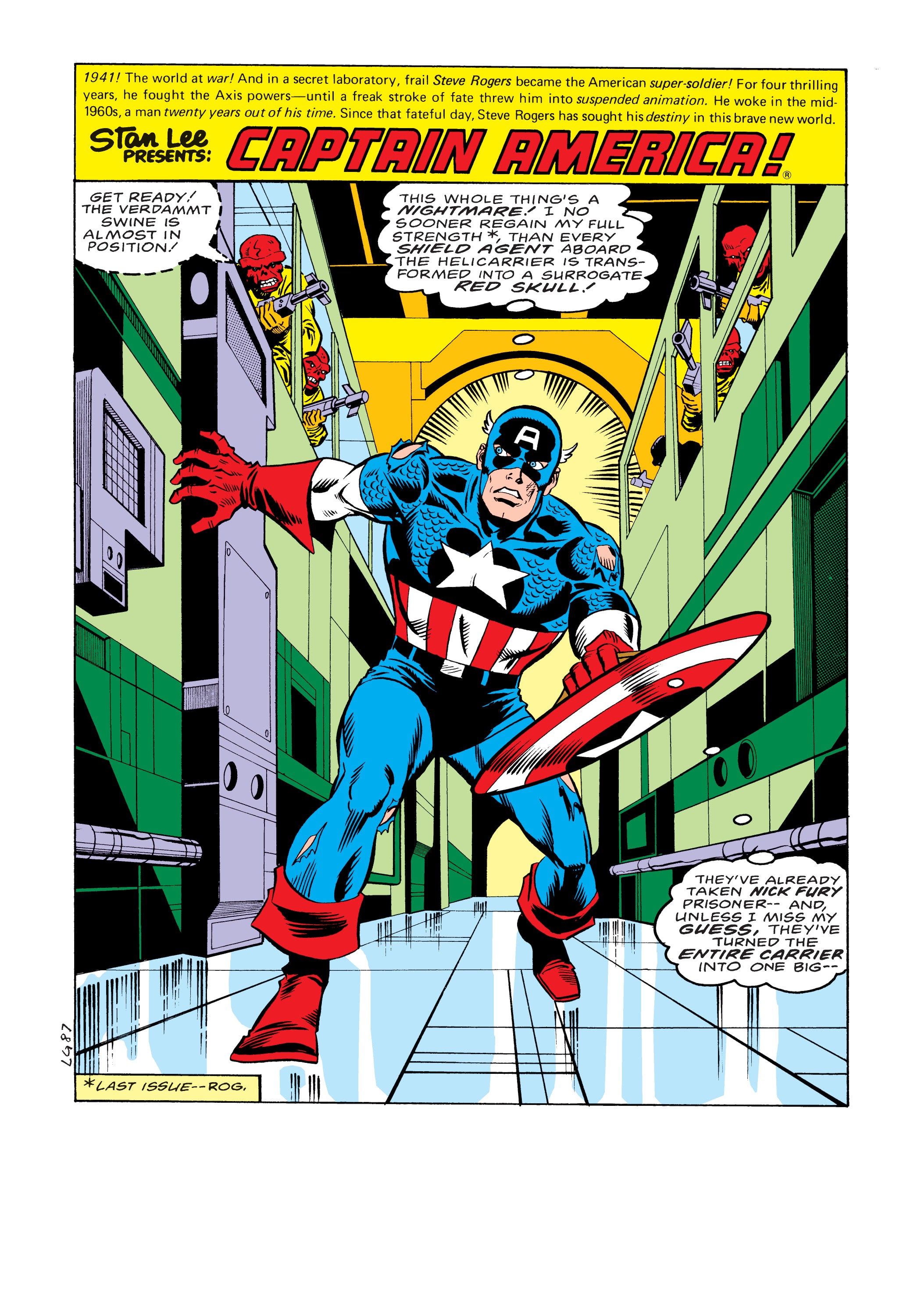 Read online Marvel Masterworks: Captain America comic -  Issue # TPB 12 (Part 3) - 7