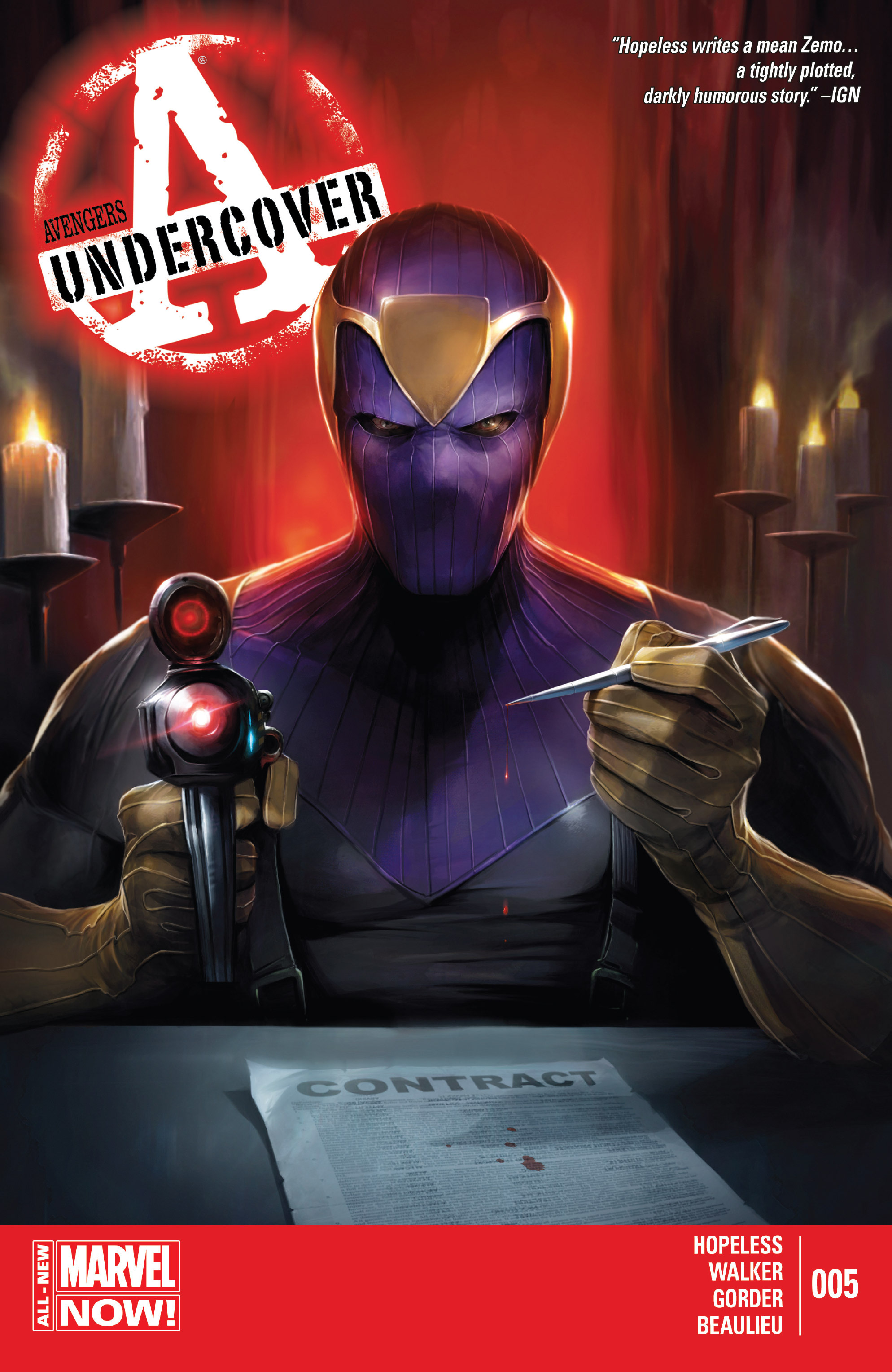 Read online Avengers Undercover comic -  Issue #5 - 1