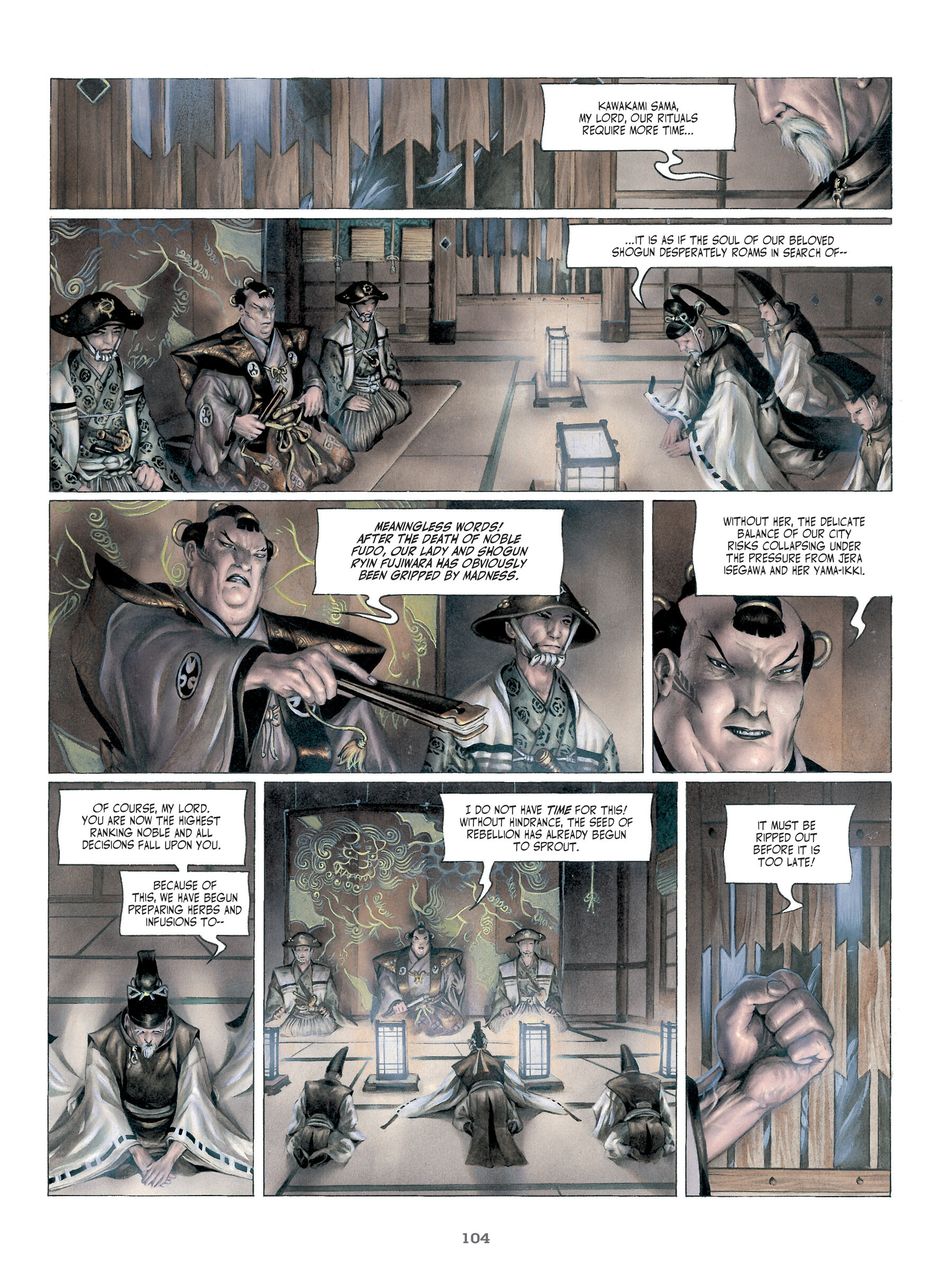 Read online Legends of the Pierced Veil: The Scarlet Blades comic -  Issue # TPB (Part 2) - 4