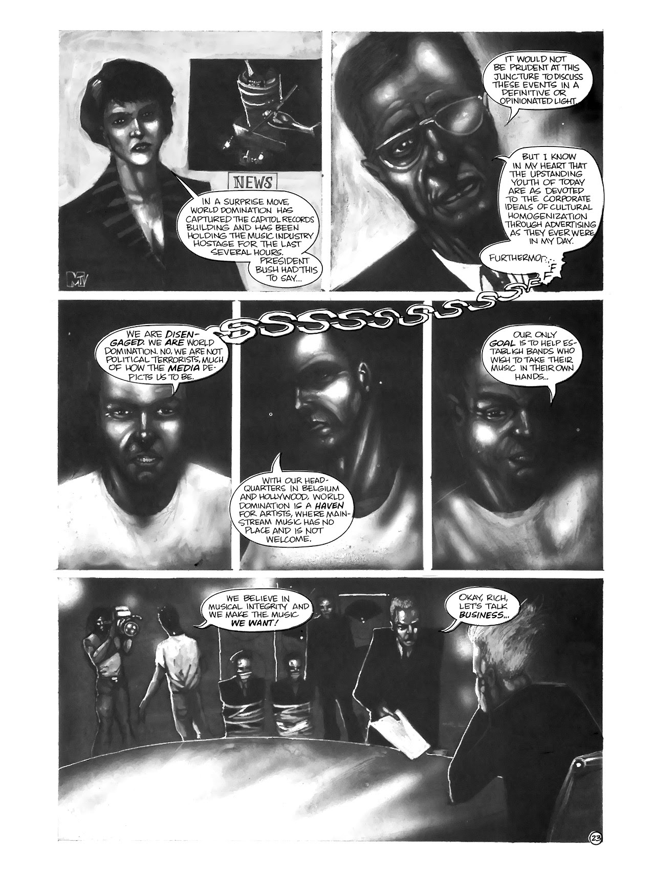 Read online World Domination comic -  Issue # Full - 25