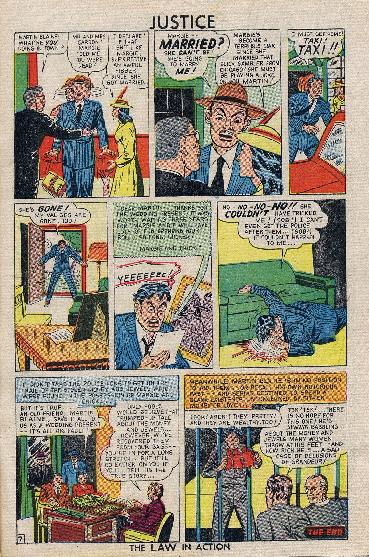 Read online Justice Comics (1948) comic -  Issue #12 - 9