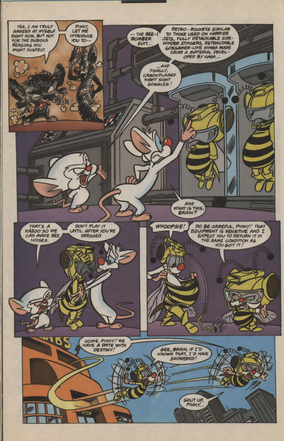 Read online Pinky and The Brain comic -  Issue #14 - 17