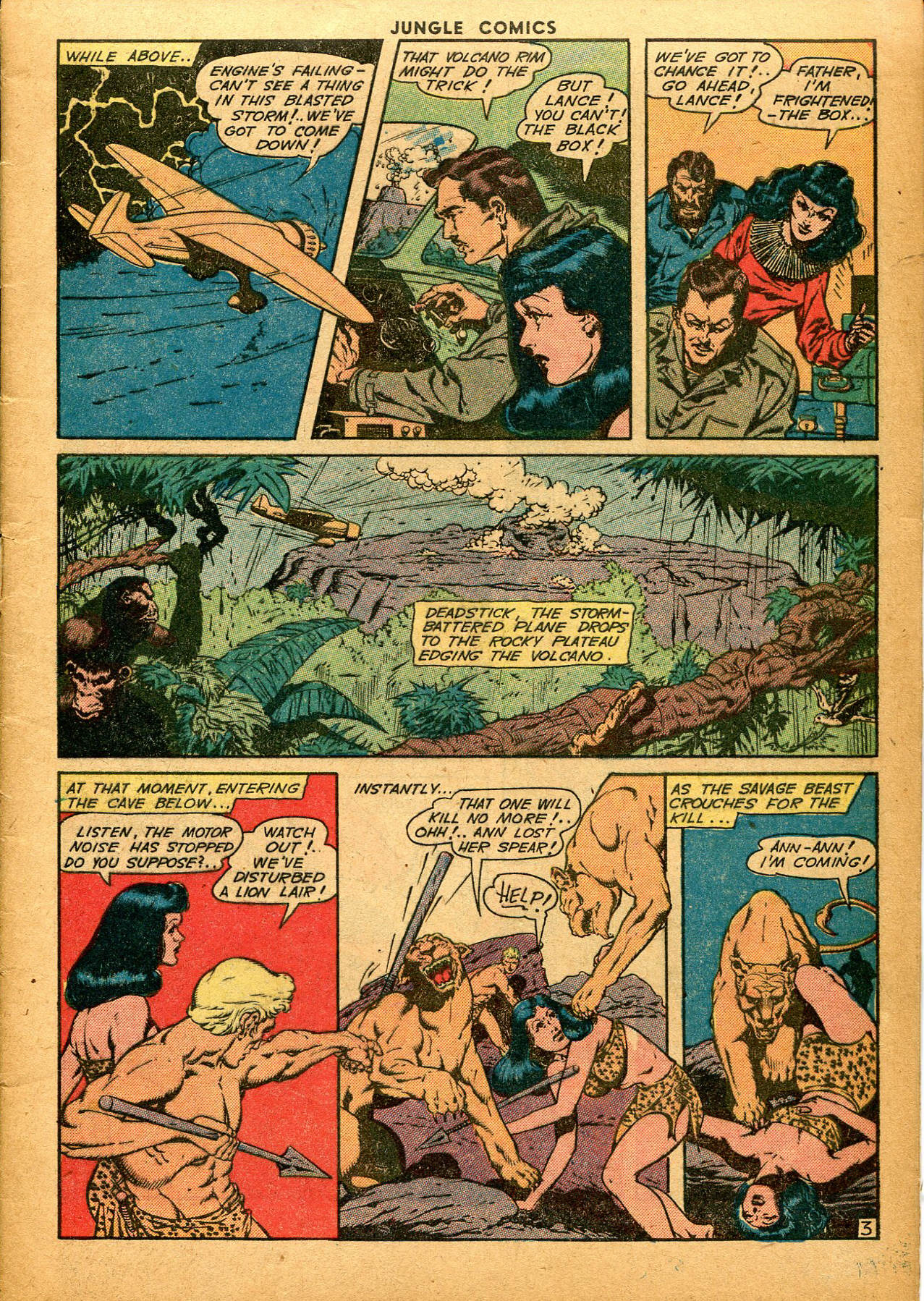 Read online Jungle Comics comic -  Issue #57 - 5