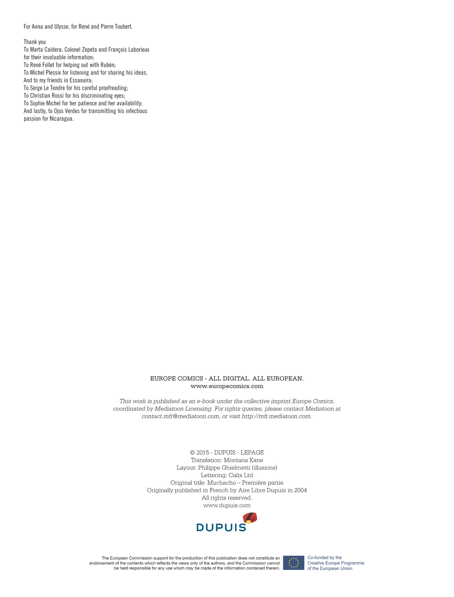 Read online Muchacho comic -  Issue #1 - 73