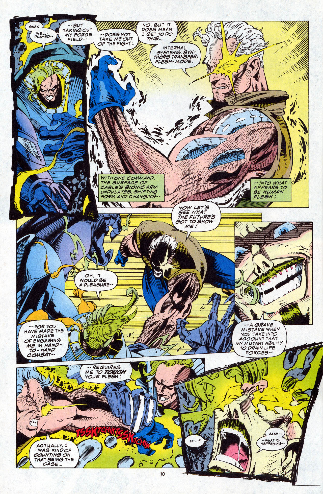 Read online X-Force (1991) comic -  Issue #33 - 10