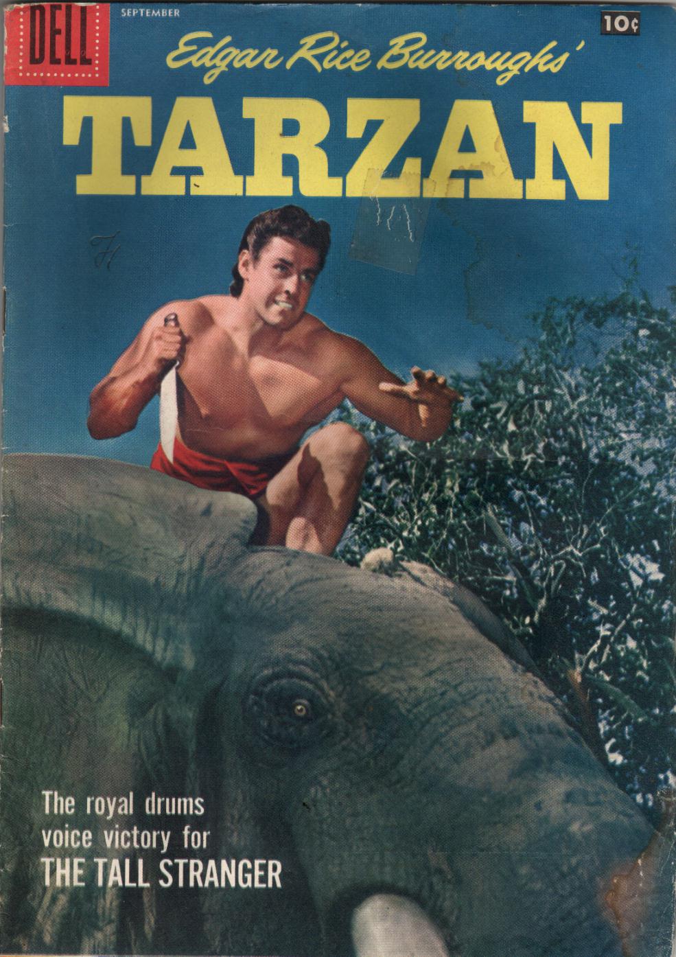 Read online Tarzan (1948) comic -  Issue #96 - 1